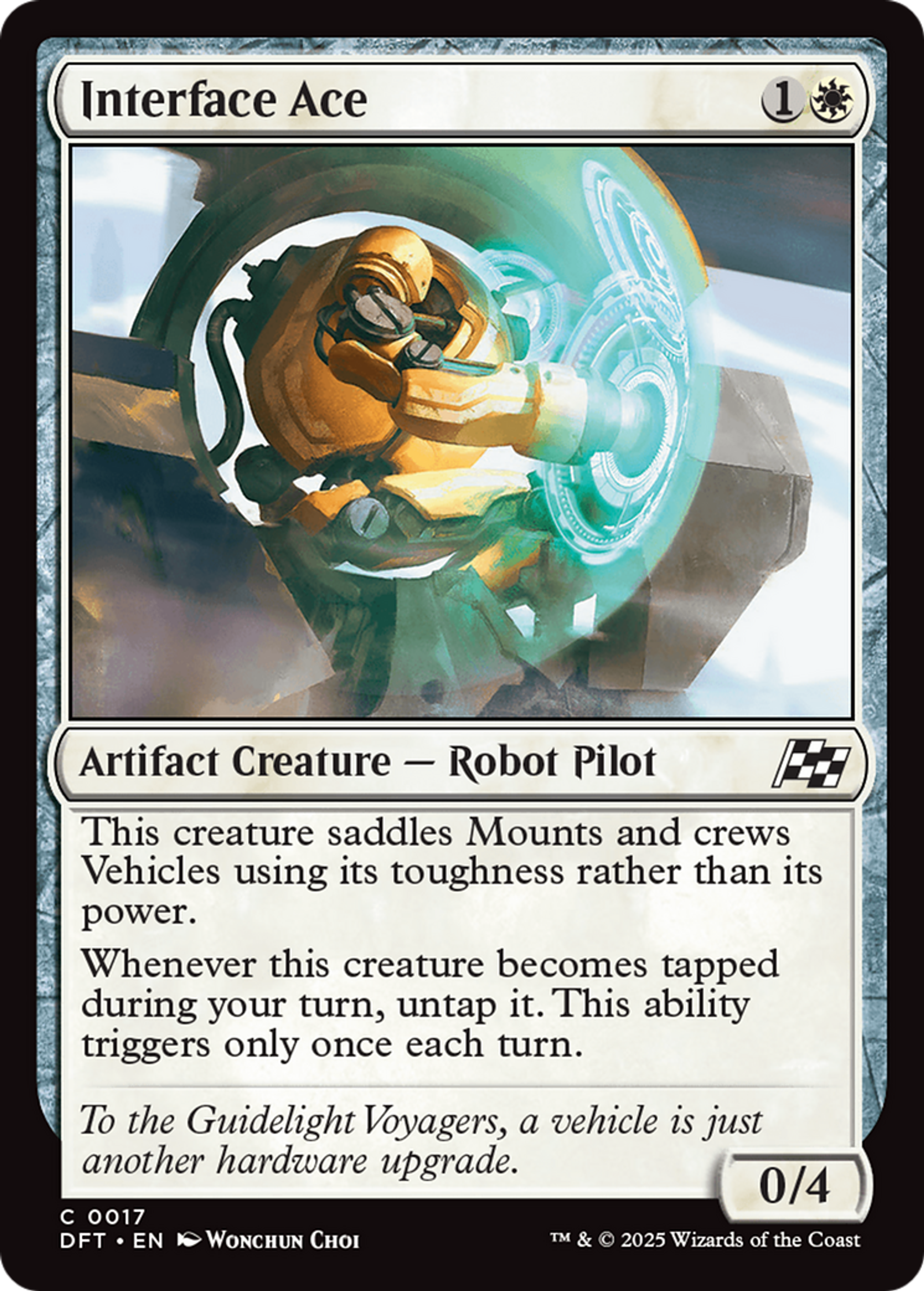 Interface Ace — Aetherdrift — Magic: The Gathering