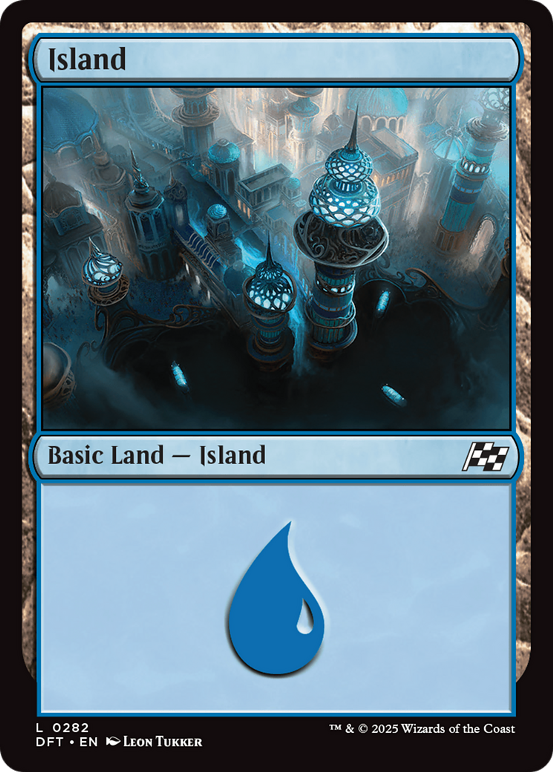 Island — Aetherdrift — Magic: The Gathering