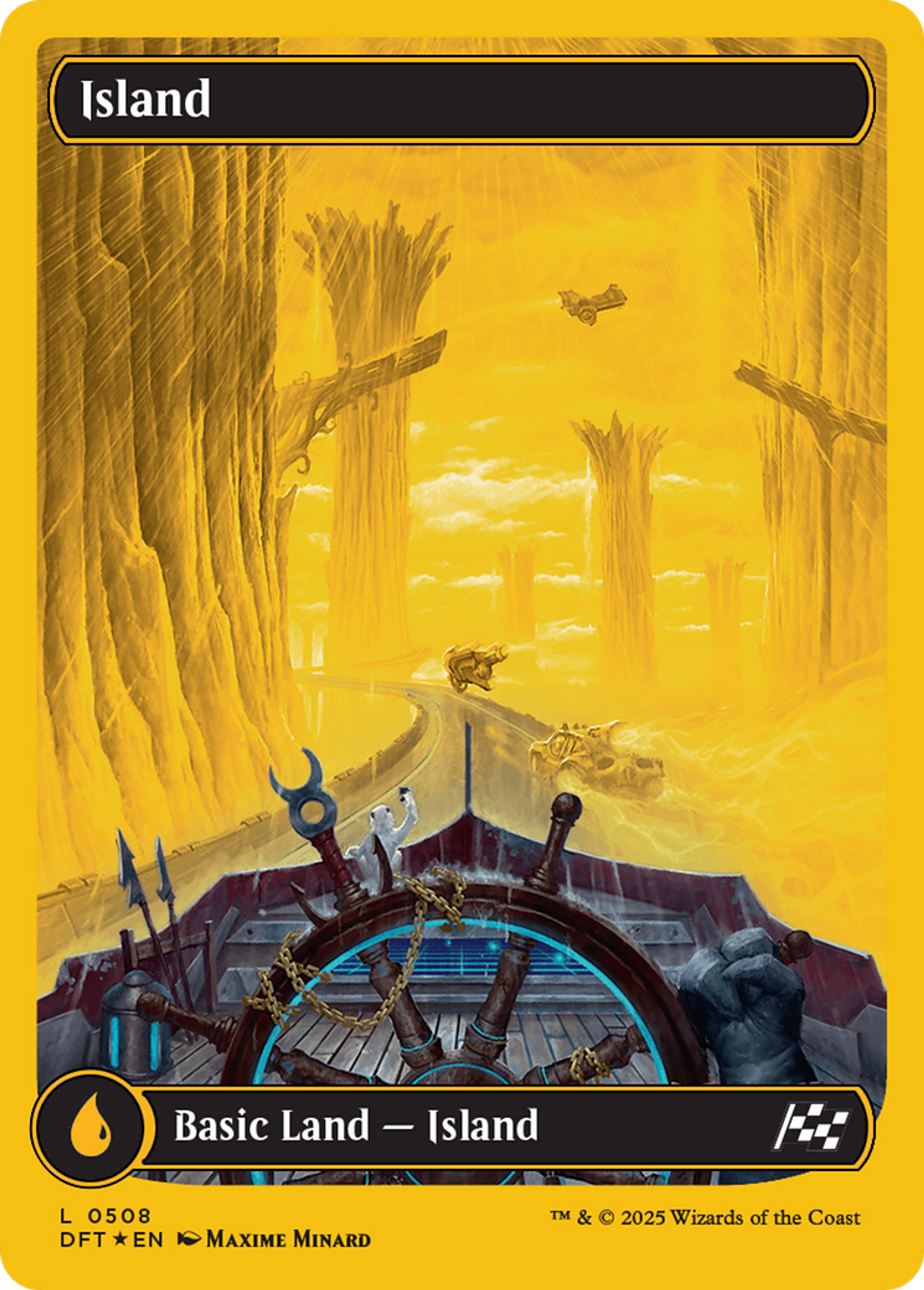 Island — Aetherdrift — Magic: The Gathering
