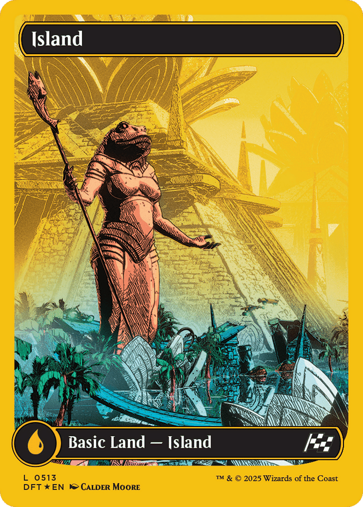 Island — Aetherdrift — Magic: The Gathering