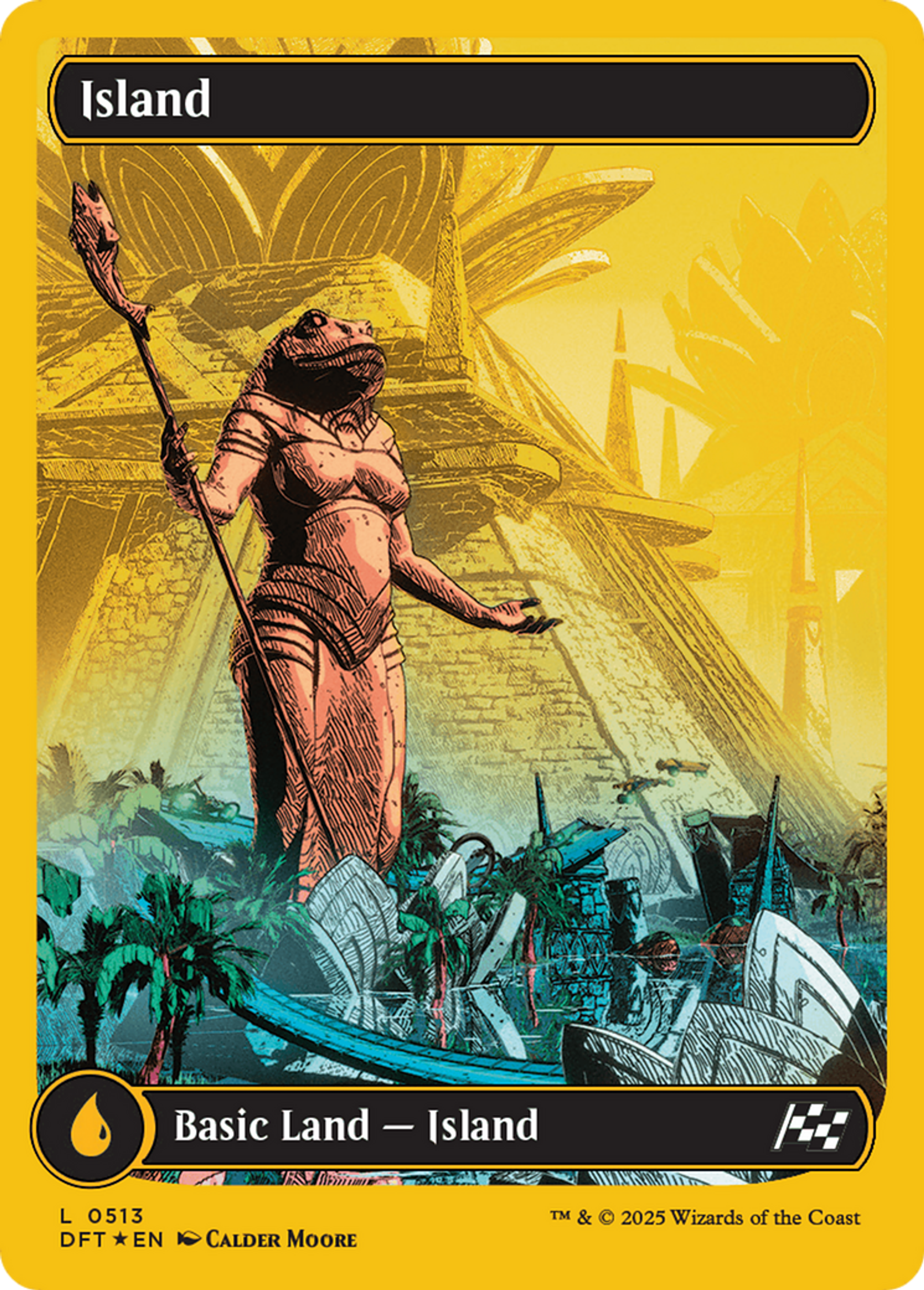 Island — Aetherdrift — Magic: The Gathering