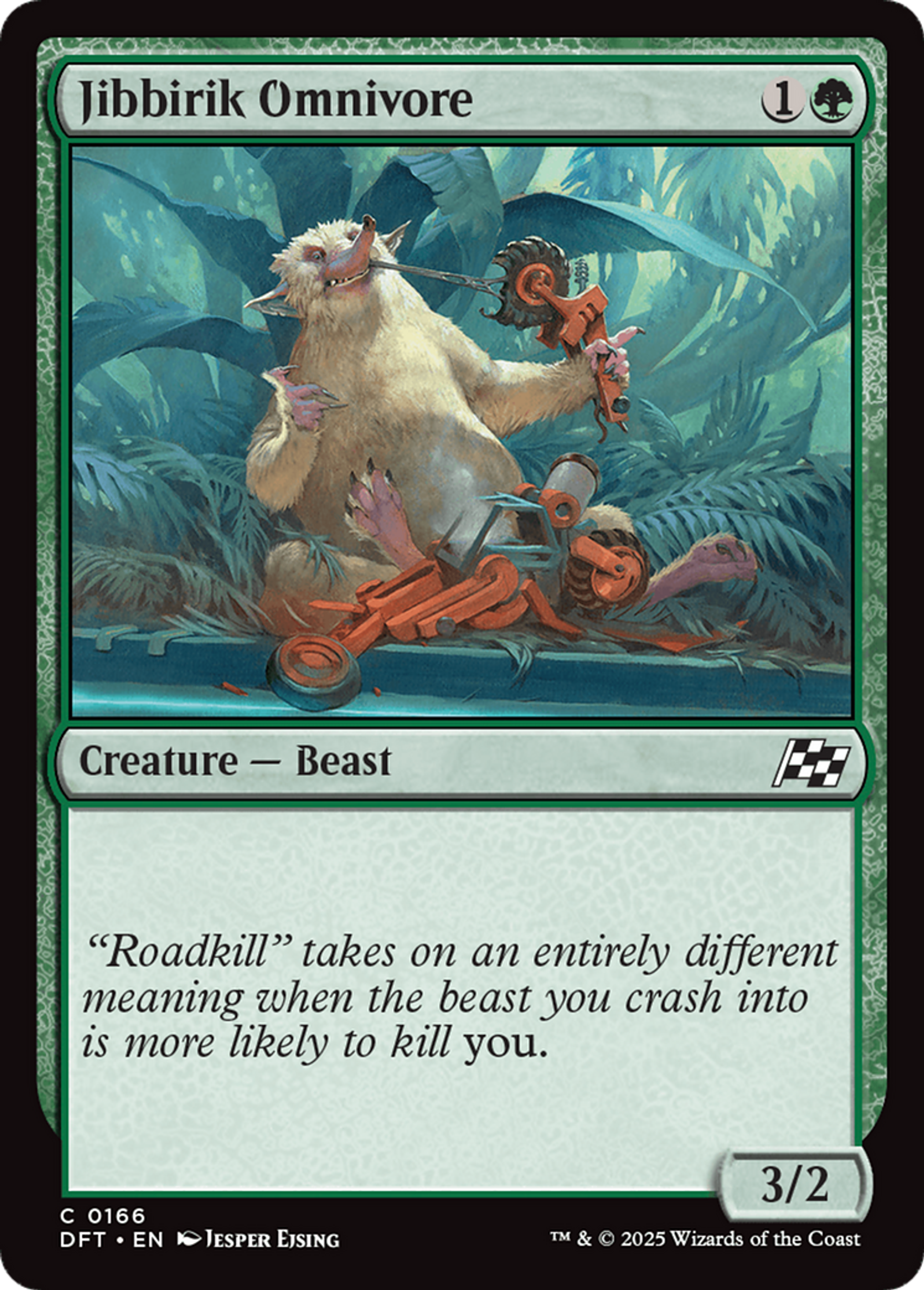 Jibbirik Omnivore — Aetherdrift — Magic: The Gathering