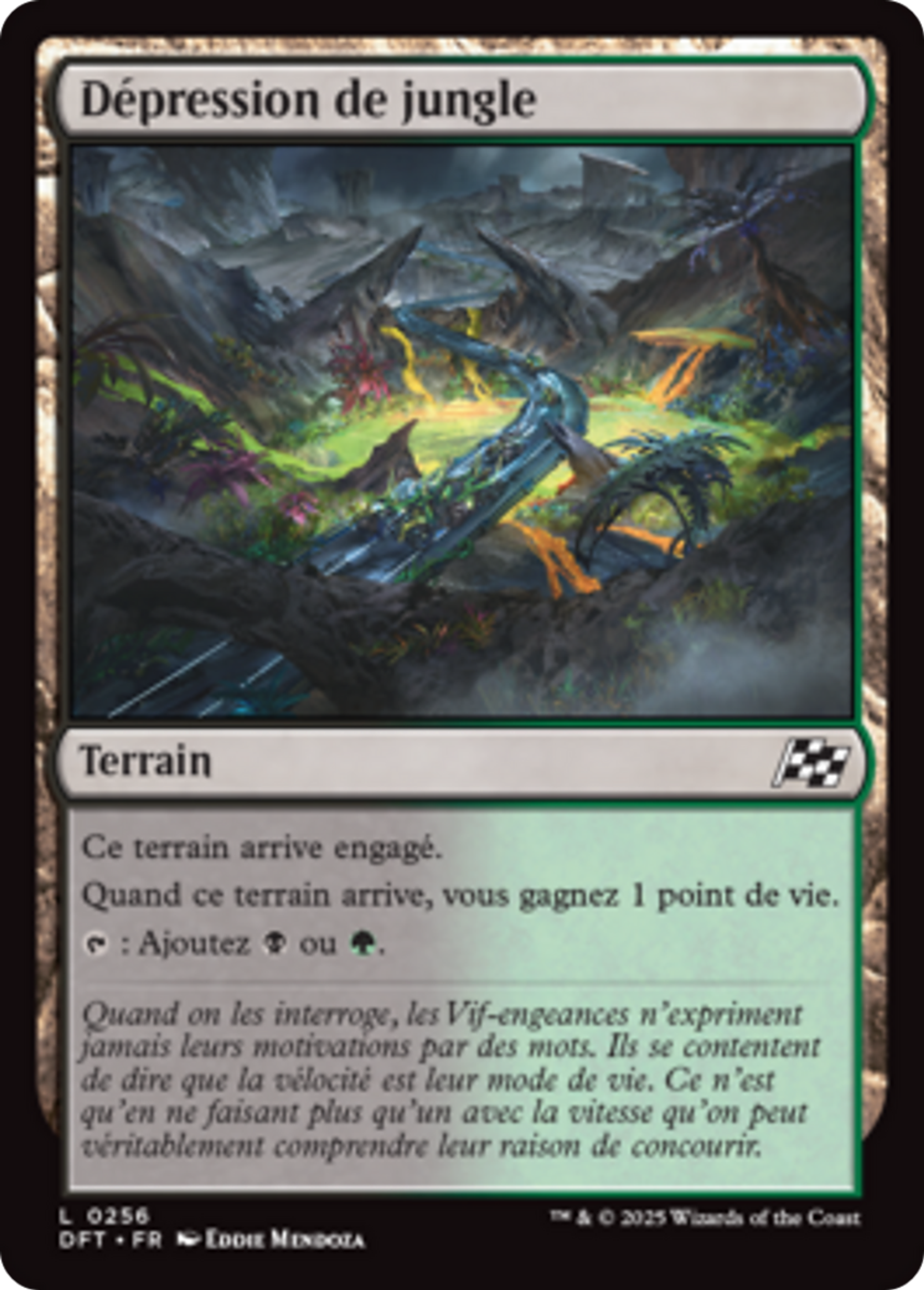 Dépression de jungle — Aetherdrift — Magic: The Gathering