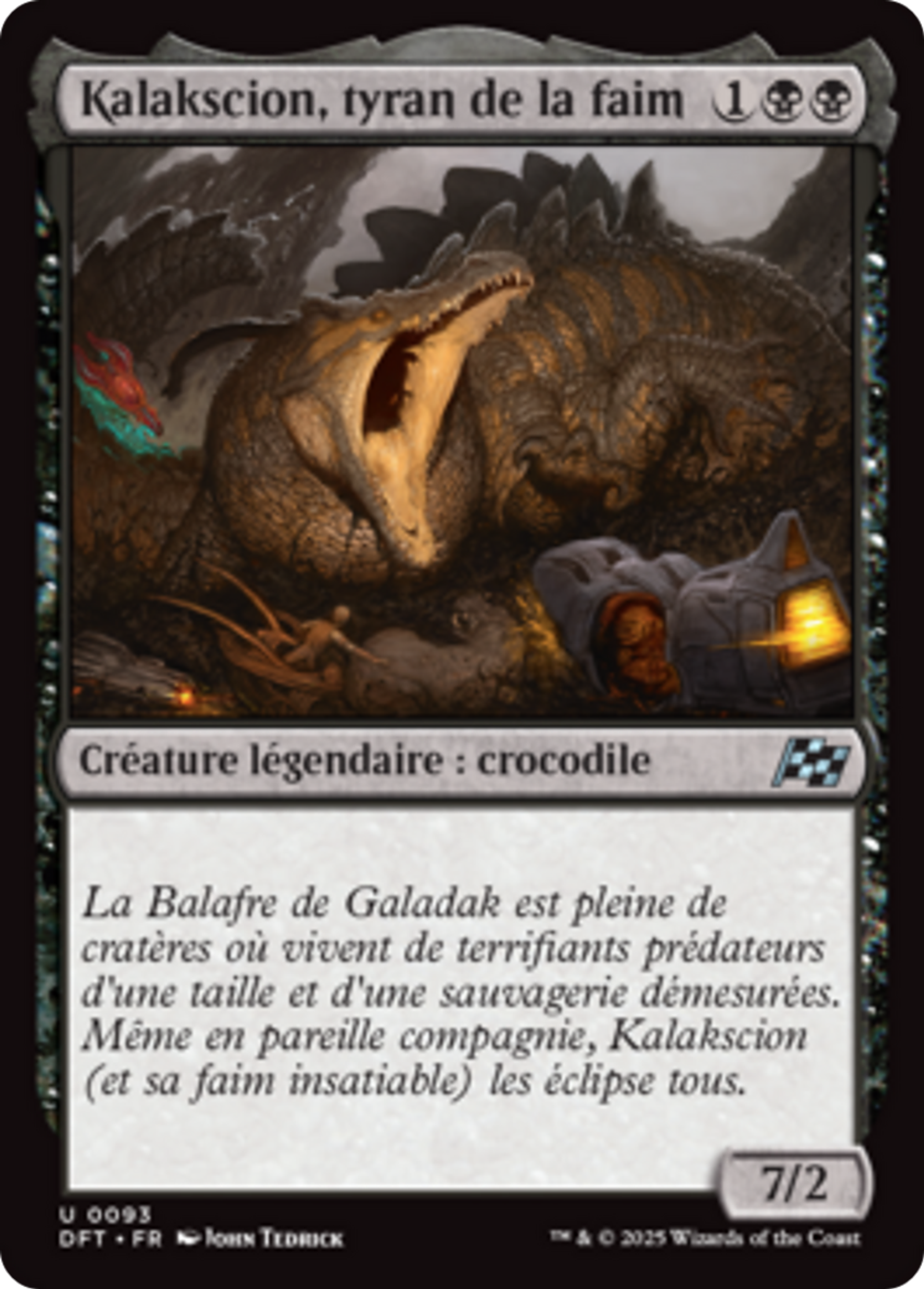 Kalakscion, tyran de la faim — Aetherdrift — Magic: The Gathering