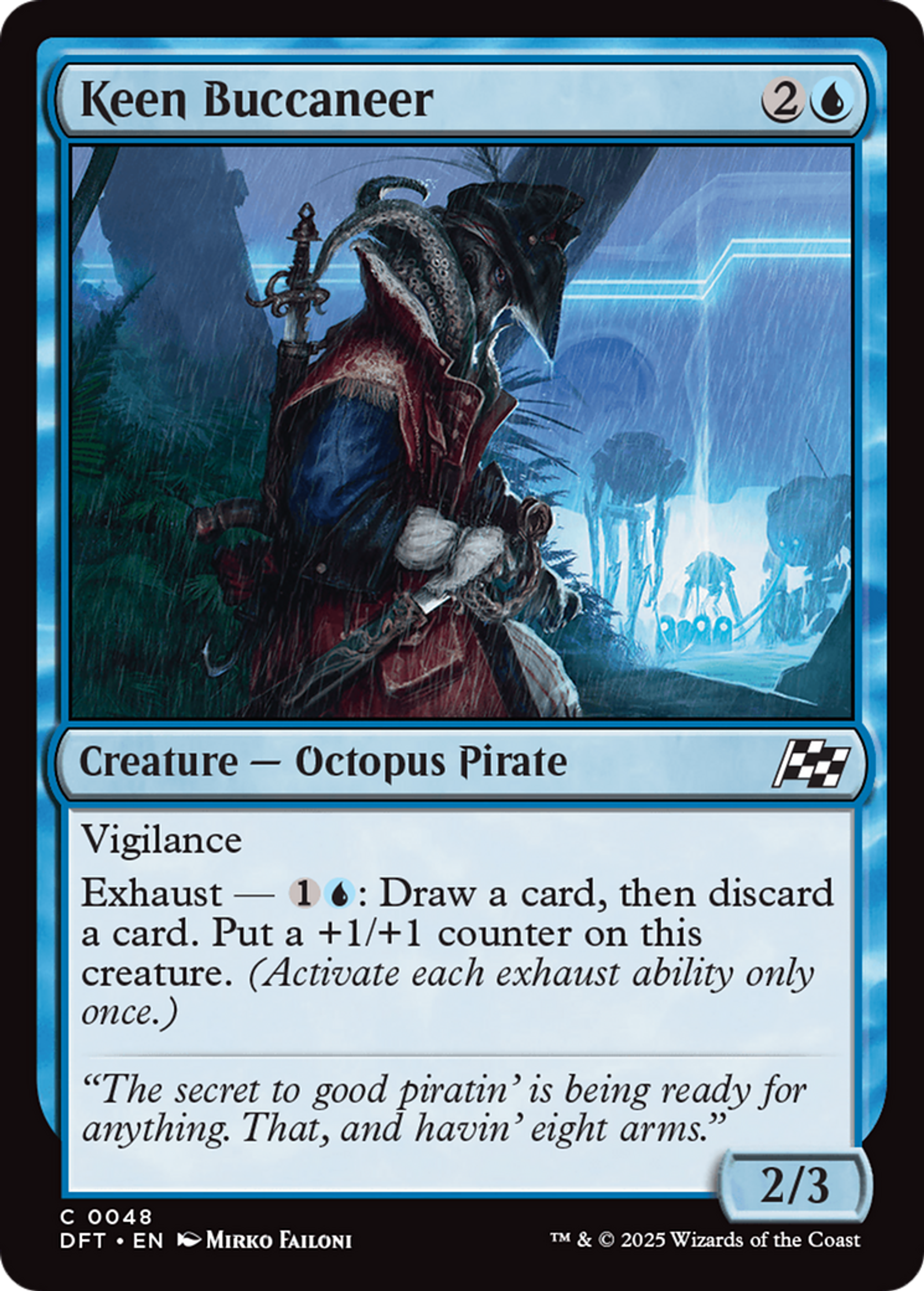 Keen Buccaneer — Aetherdrift — Magic: The Gathering