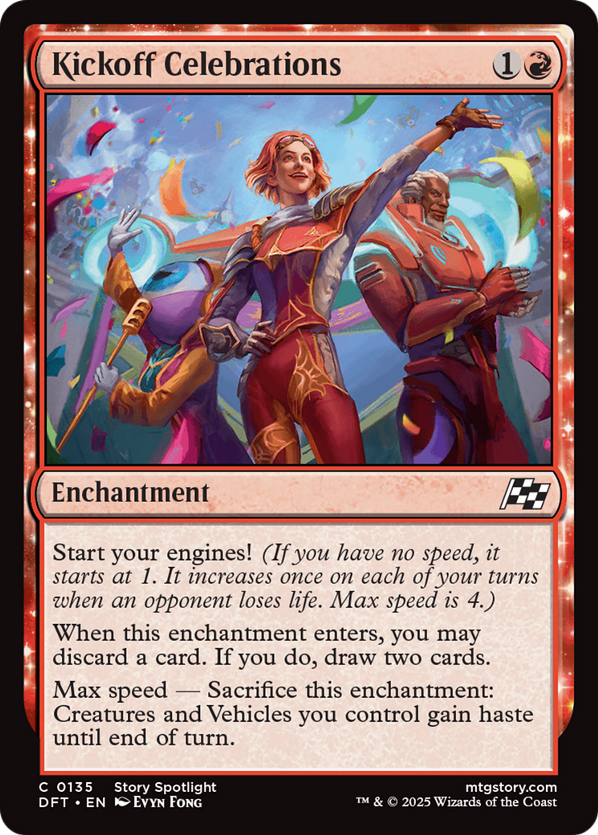 Kickoff Celebrations — Aetherdrift — Magic: The Gathering