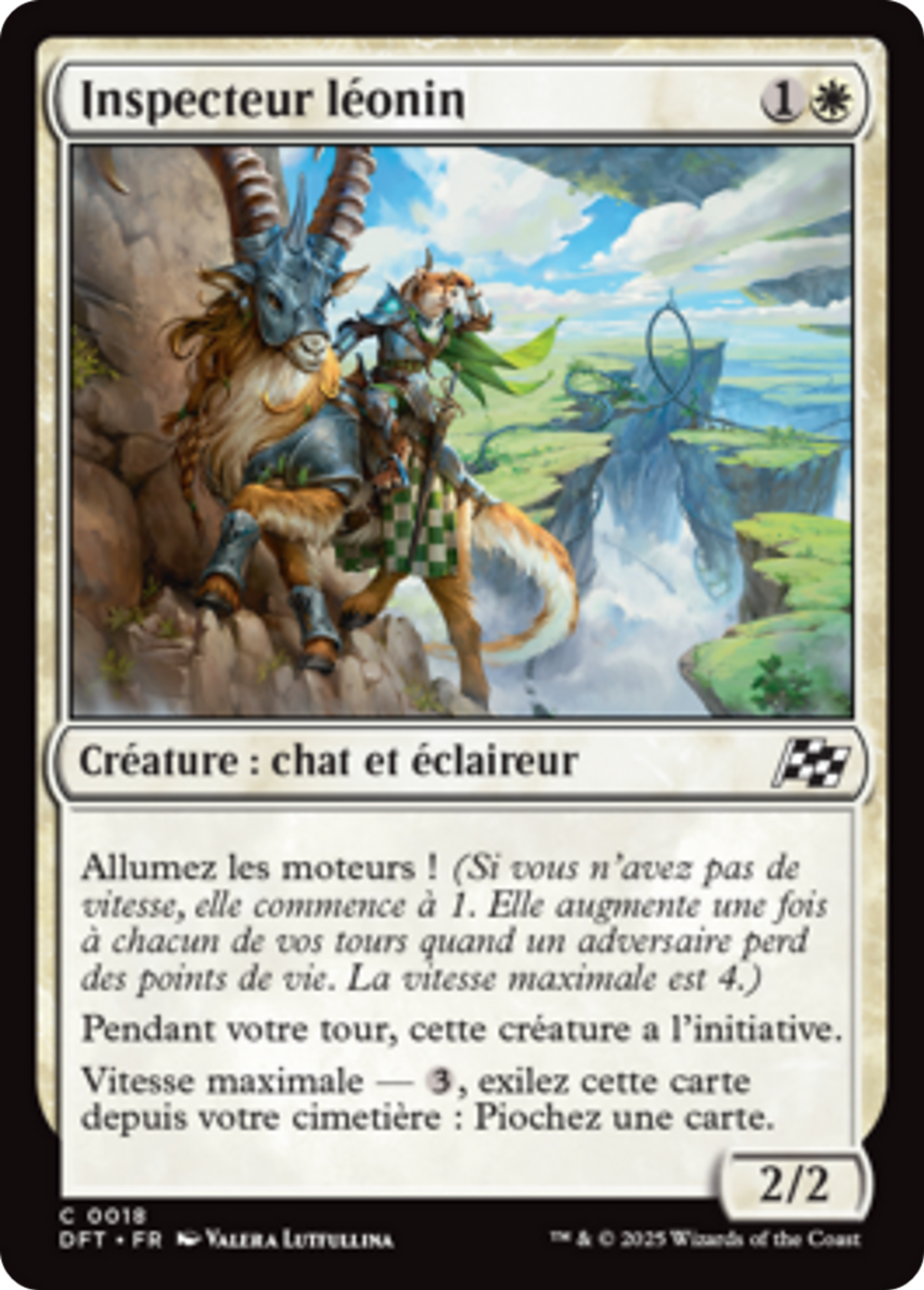 Inspecteur léonin — Aetherdrift — Magic: The Gathering