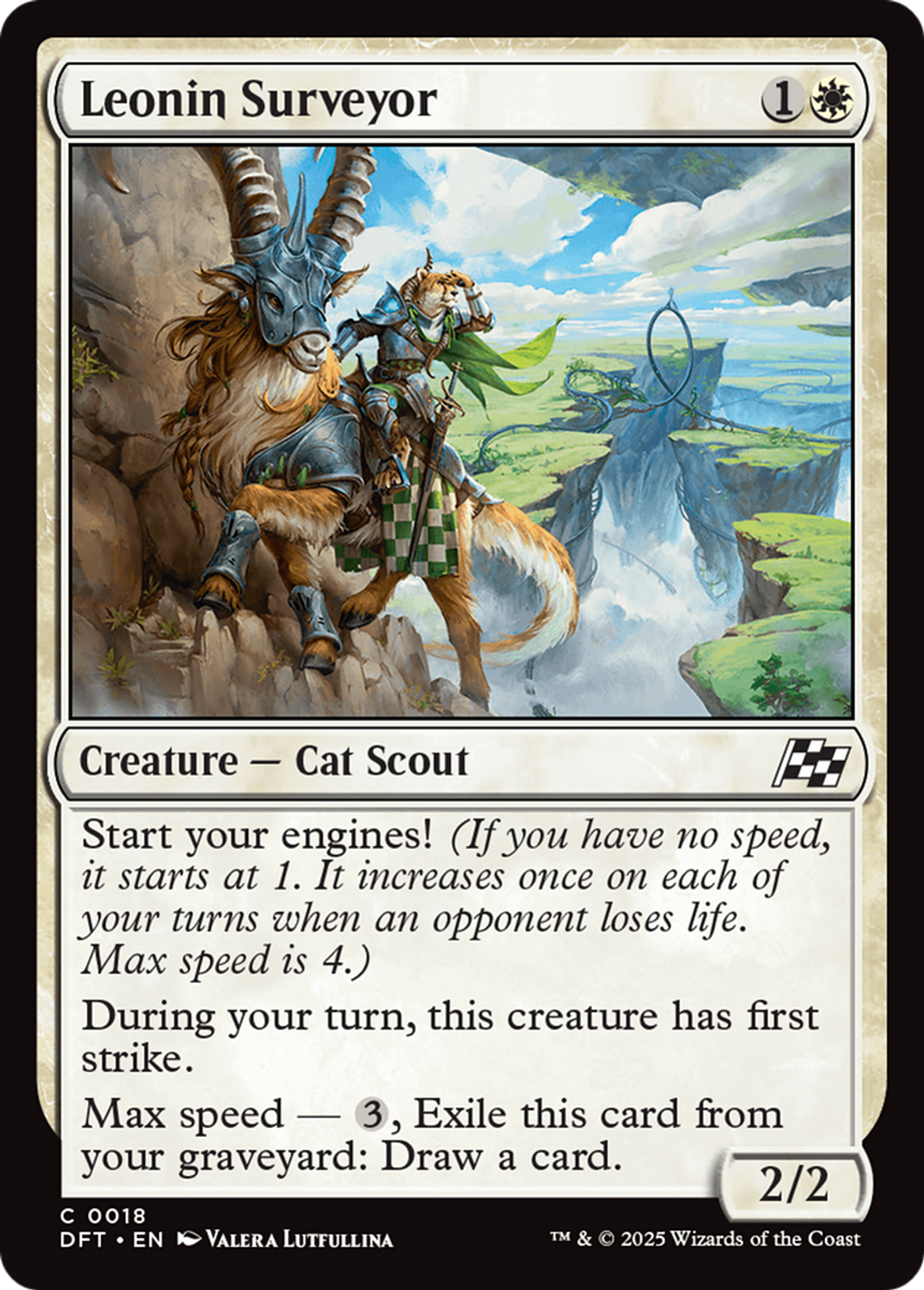 Leonin Surveyor — Aetherdrift — Magic: The Gathering