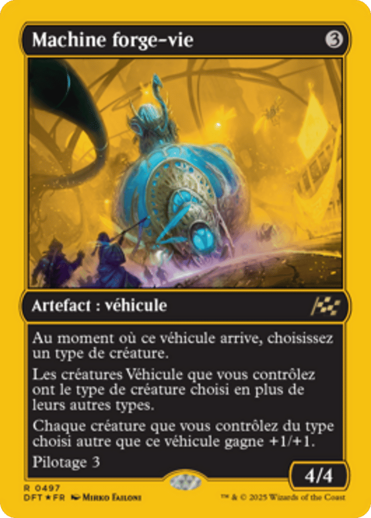 Machine forge-vie — Aetherdrift — Magic: The Gathering