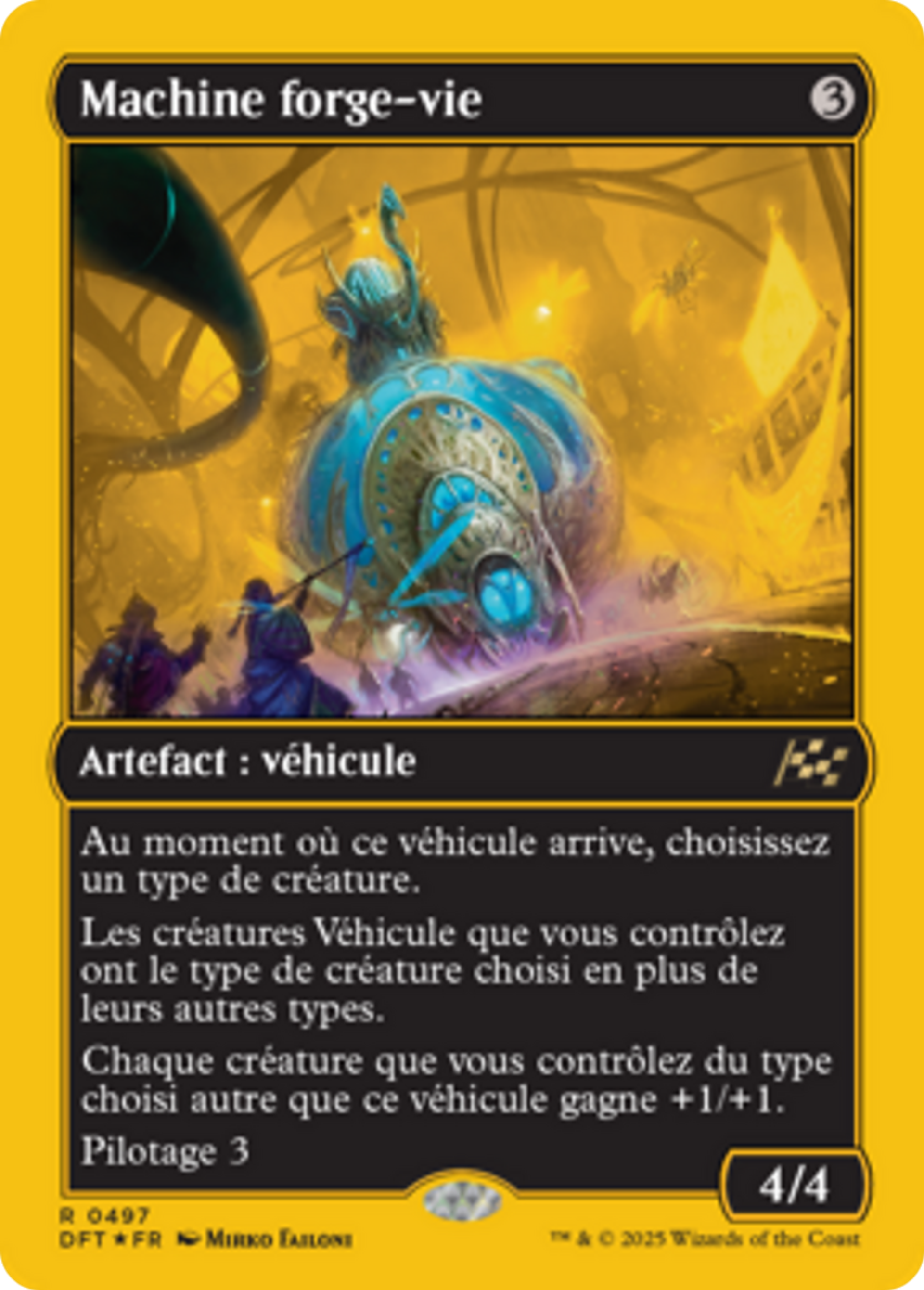 Machine forge-vie — Aetherdrift — Magic: The Gathering