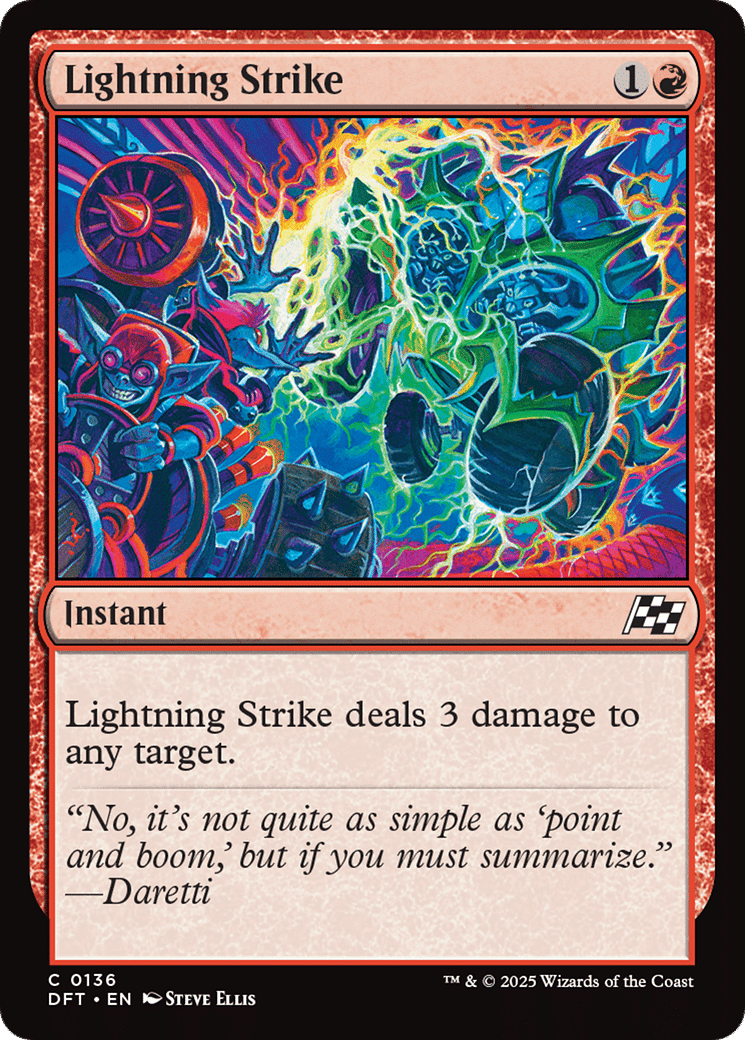 Lightning Strike — Aetherdrift — Magic: The Gathering