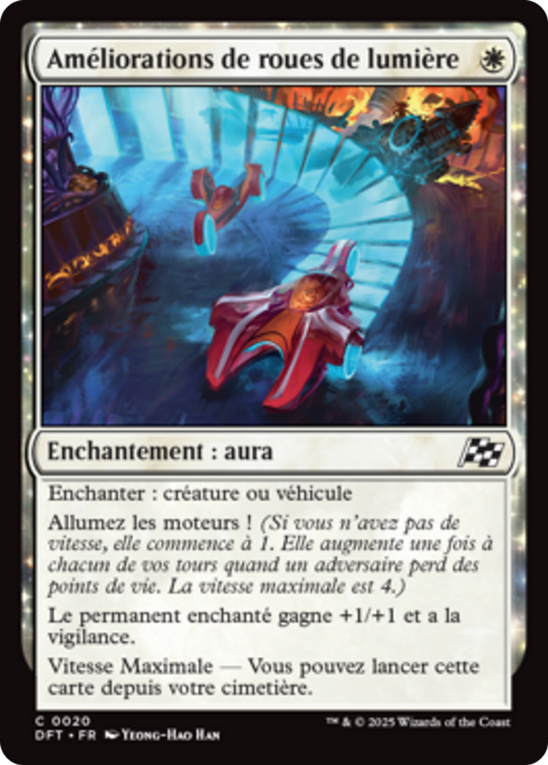 Améliorations de roues de lumière — Aetherdrift — Magic: The Gathering