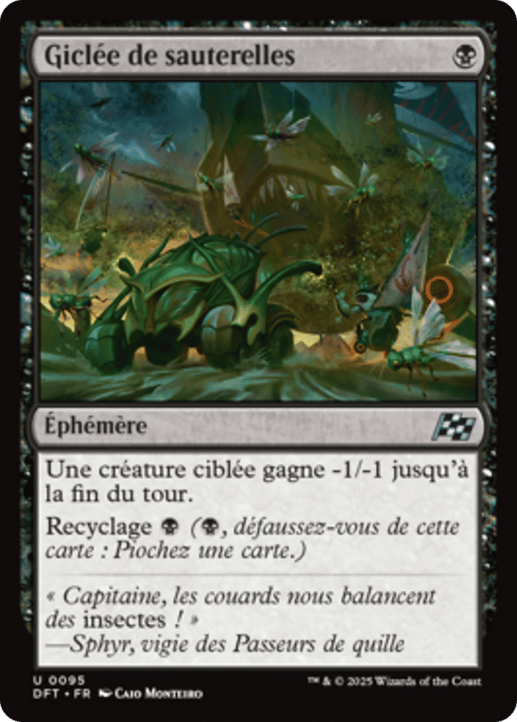 Giclée de sauterelles — Aetherdrift — Magic: The Gathering