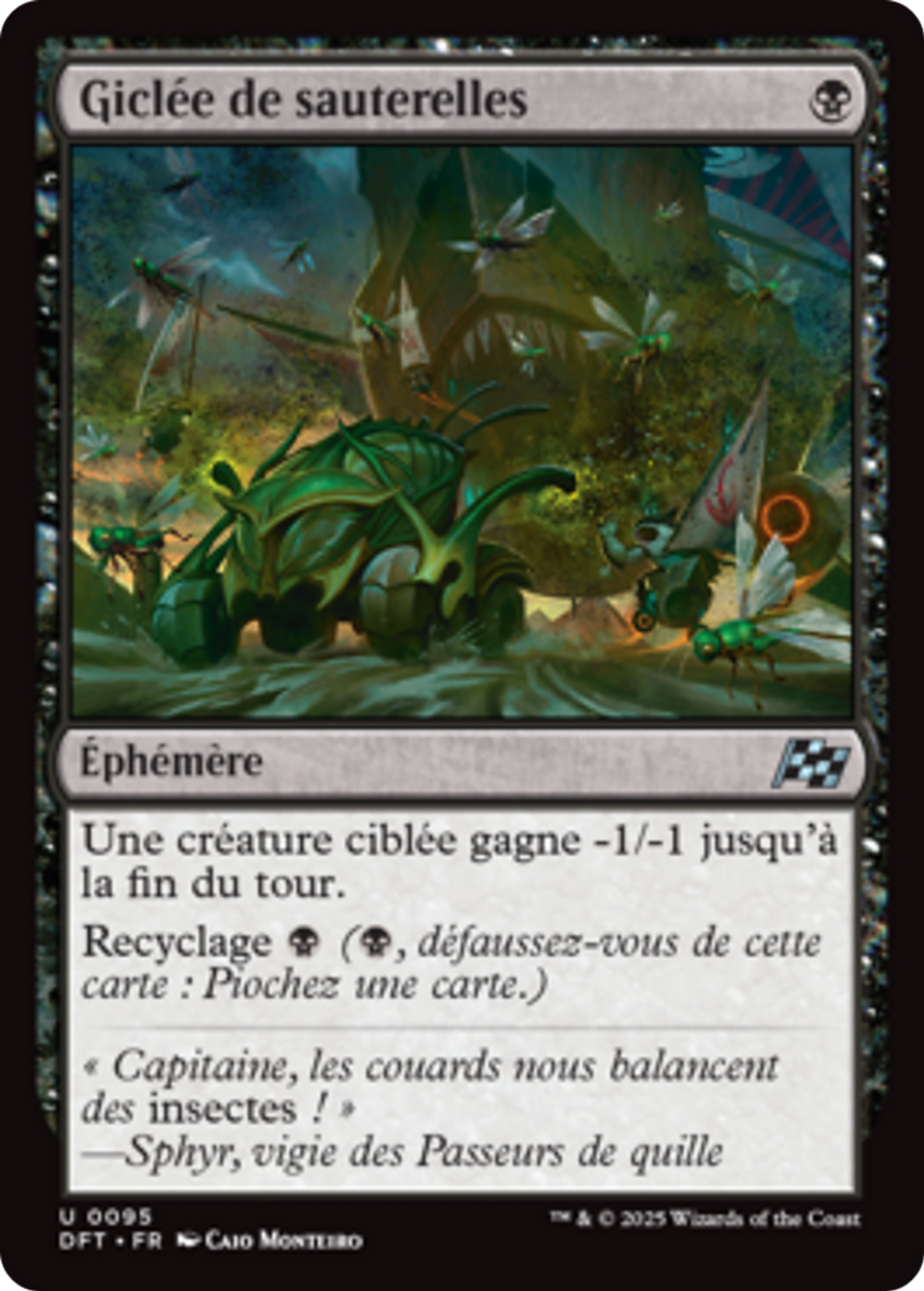Giclée de sauterelles — Aetherdrift — Magic: The Gathering