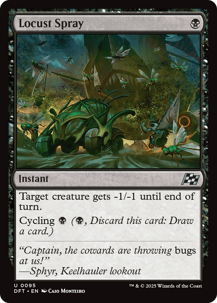 Locust Spray — Aetherdrift — Magic: The Gathering