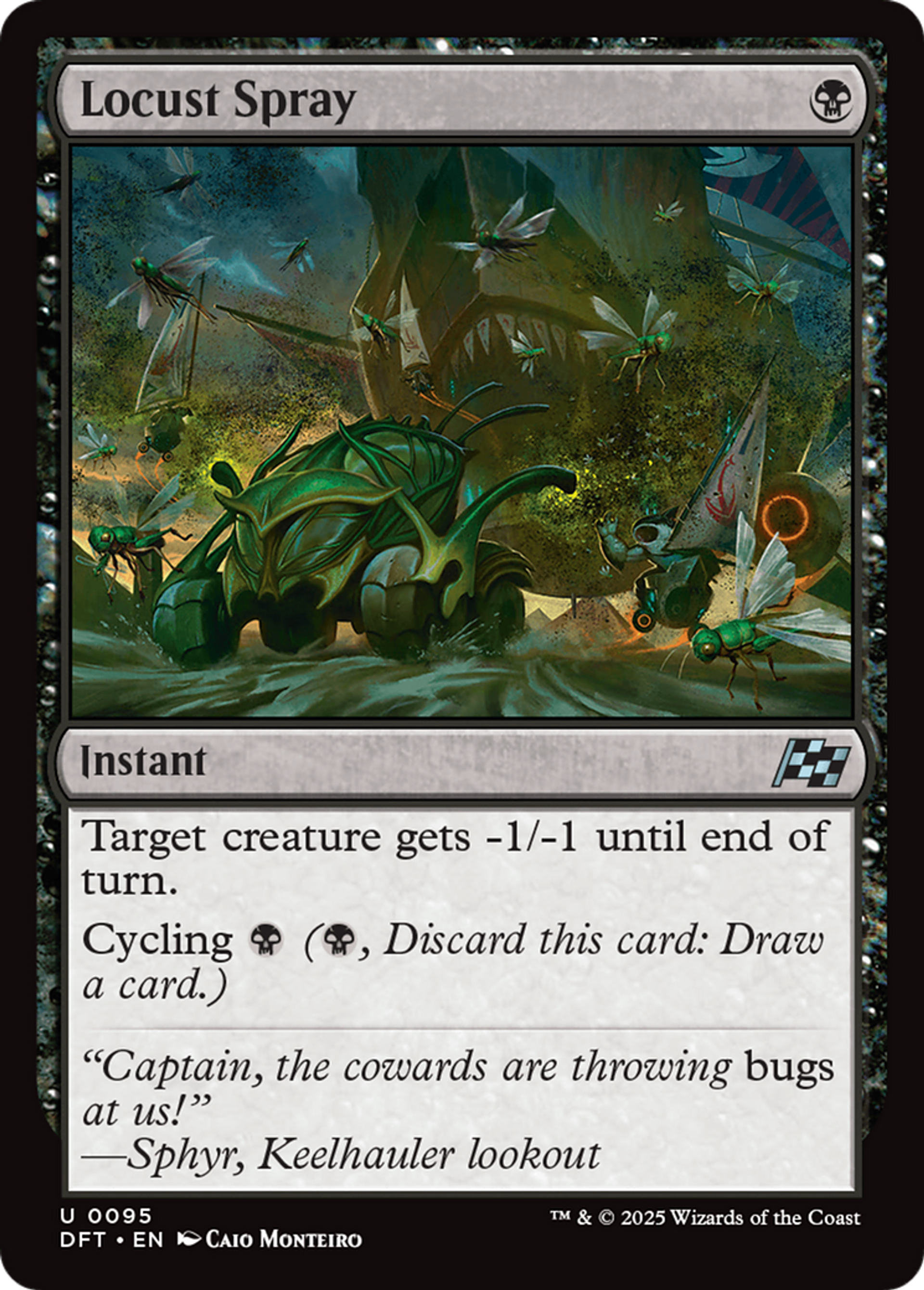Locust Spray — Aetherdrift — Magic: The Gathering