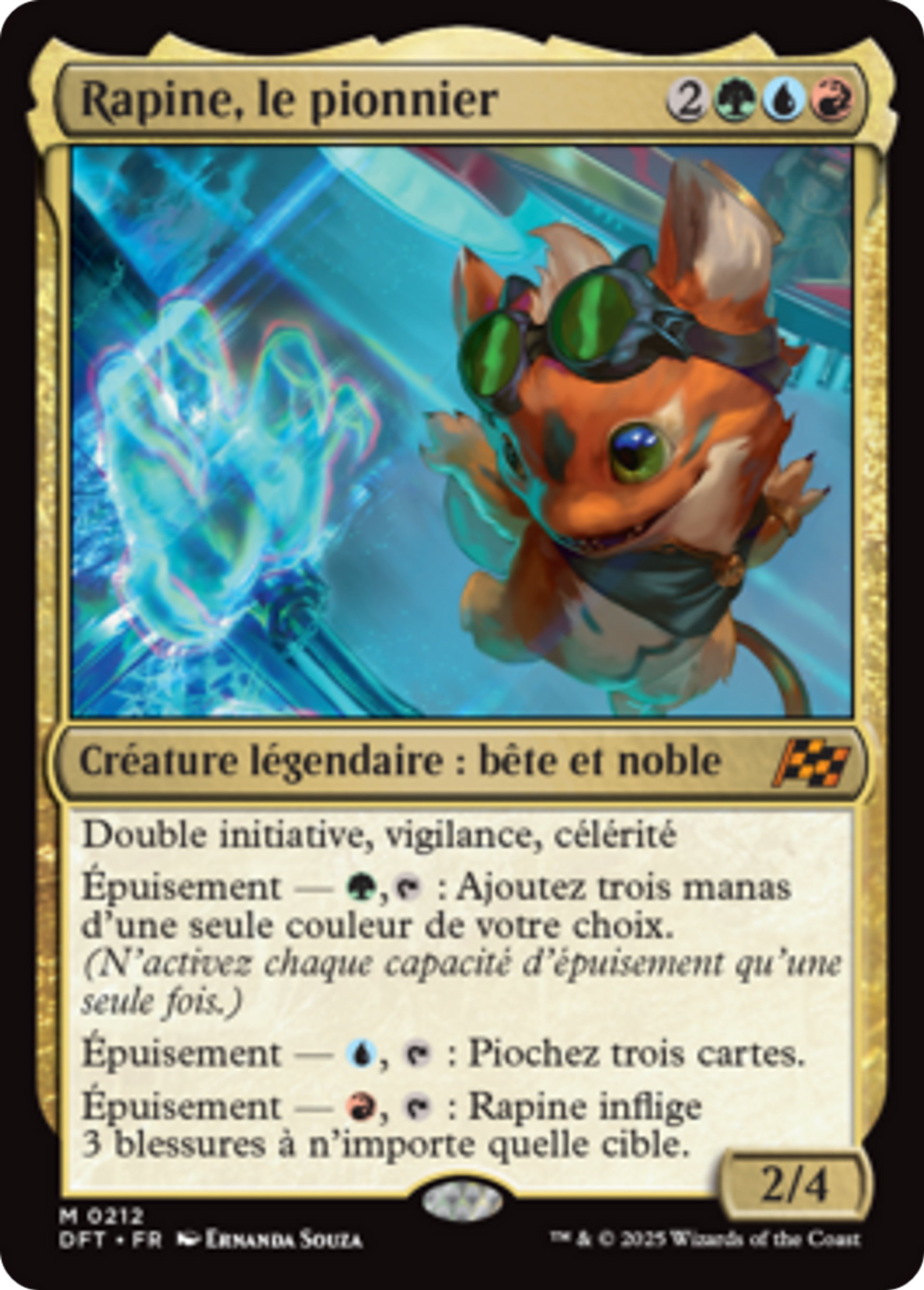 Rapine, le pionnier — Aetherdrift — Magic: The Gathering