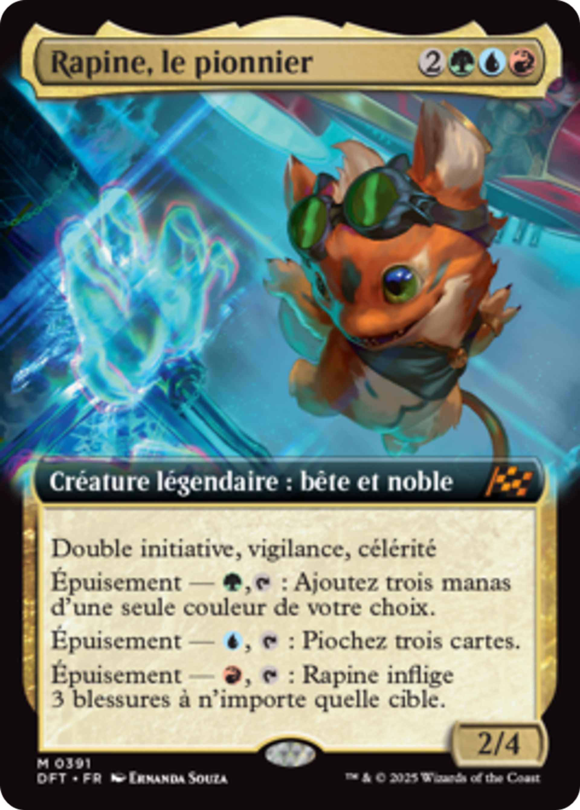 Rapine, le pionnier — Aetherdrift — Magic: The Gathering