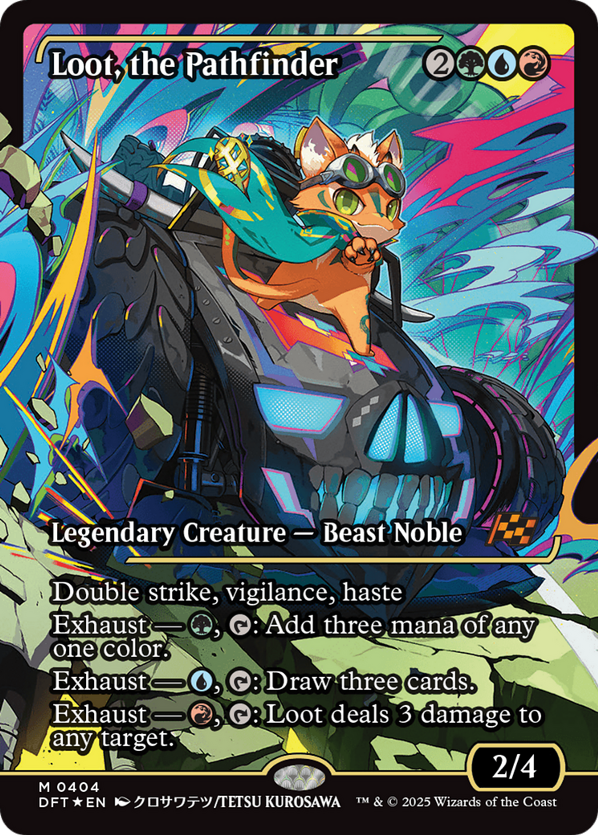 Loot, the Pathfinder — Aetherdrift — Magic: The Gathering