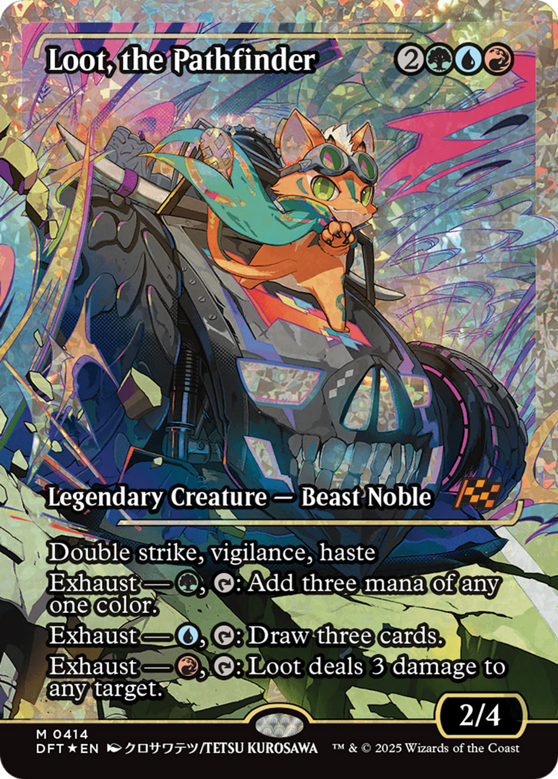 Loot, the Pathfinder — Aetherdrift — Magic: The Gathering