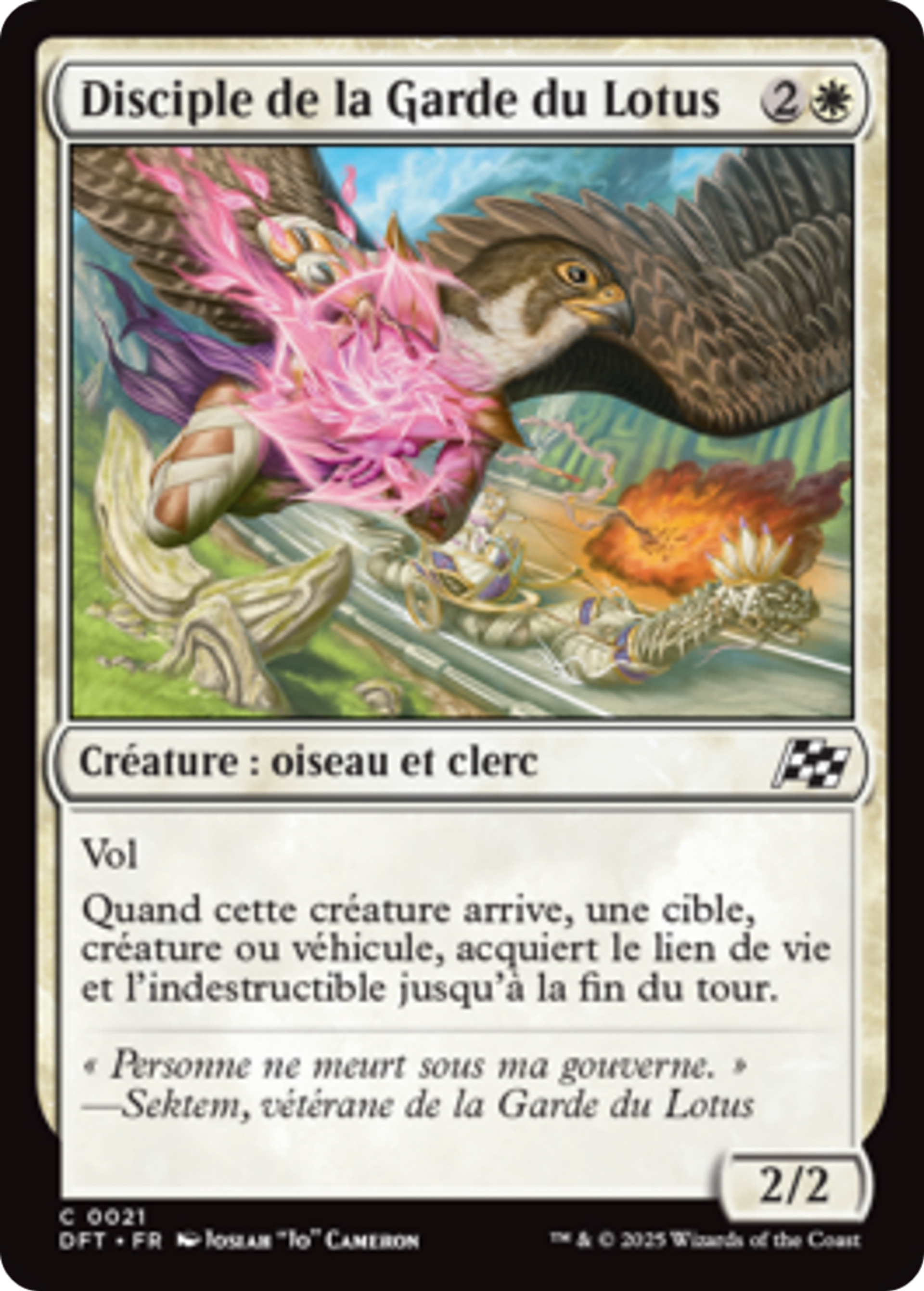 Disciple de la Garde du Lotus — Aetherdrift — Magic: The Gathering