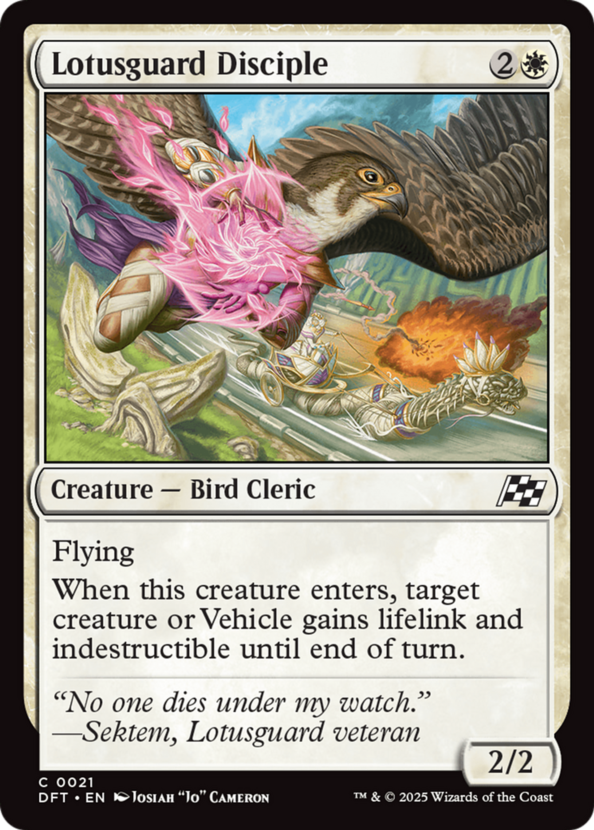 Lotusguard Disciple — Aetherdrift — Magic: The Gathering