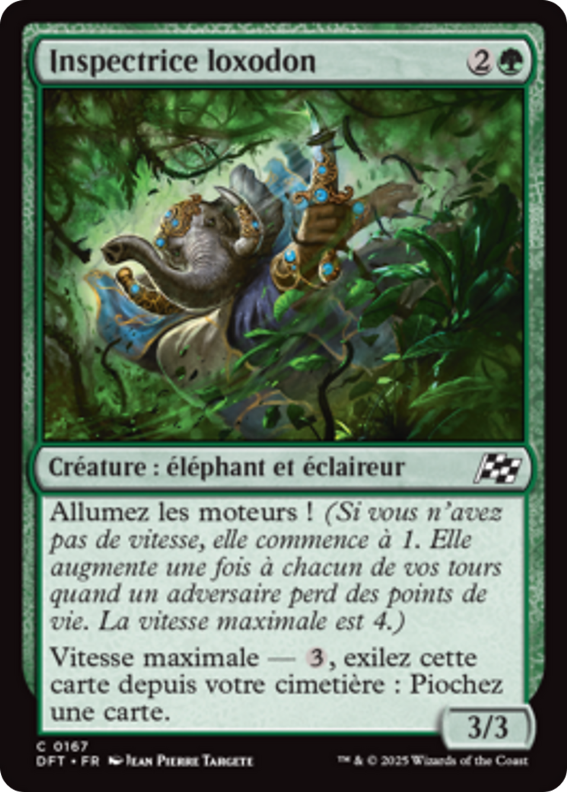 Inspectrice loxodon — Aetherdrift — Magic: The Gathering