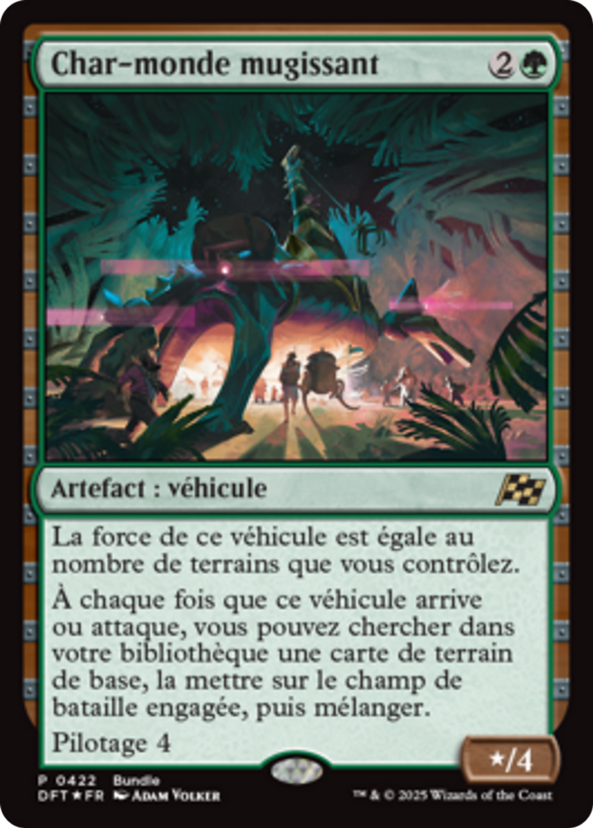 Char-monde mugissant — Aetherdrift — Magic: The Gathering
