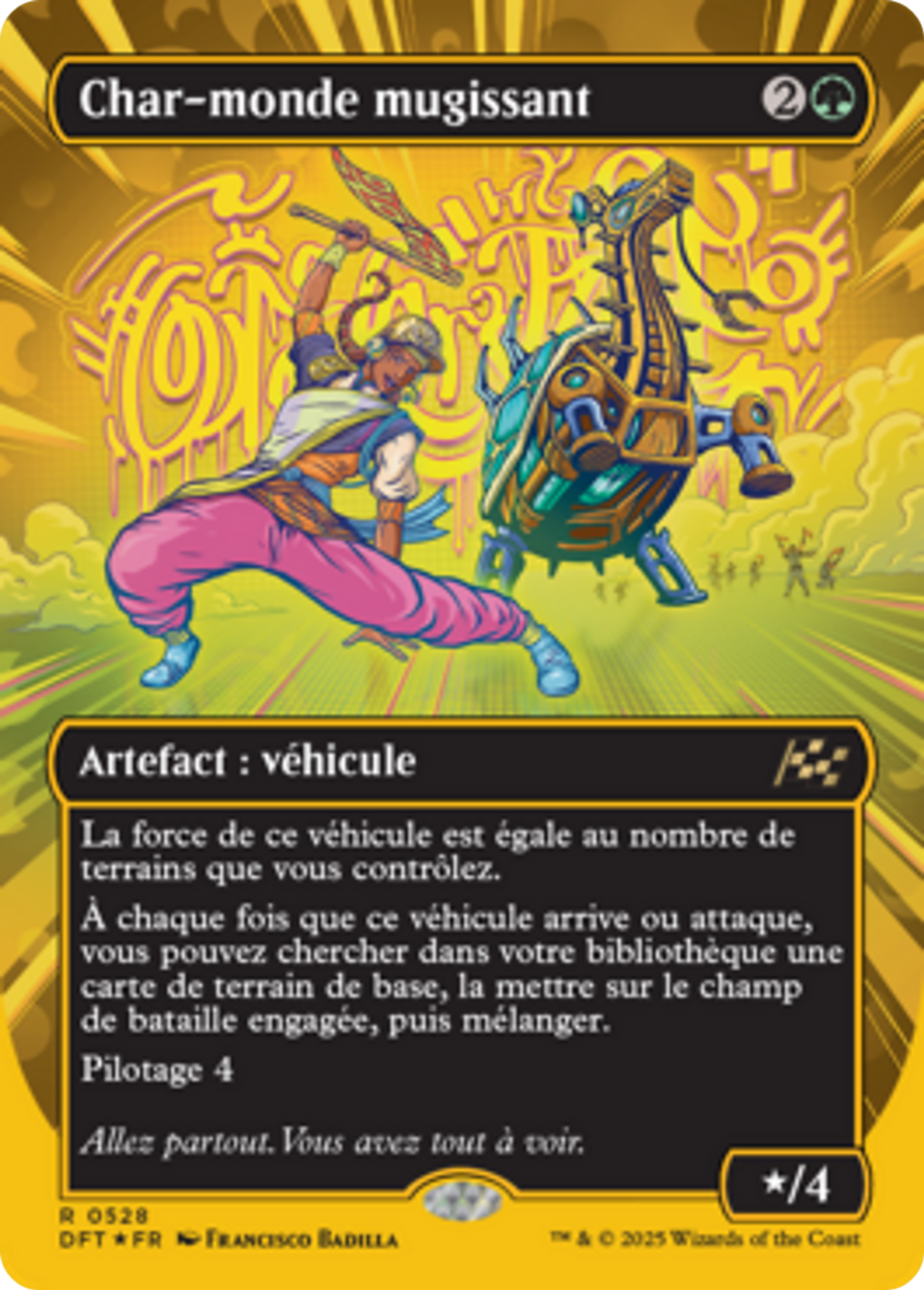 Char-monde mugissant — Aetherdrift — Magic: The Gathering