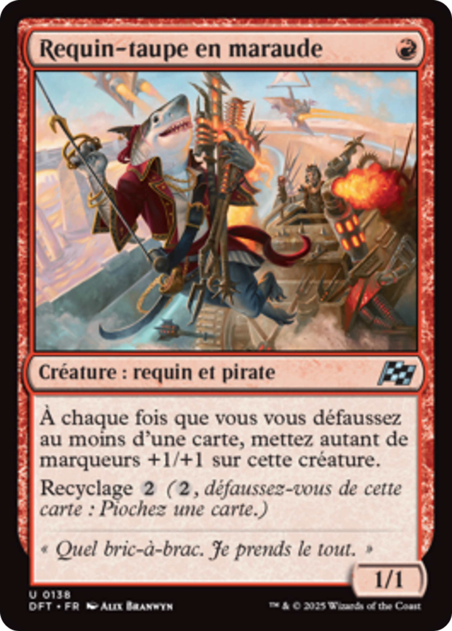 Requin-taupe en maraude — Aetherdrift — Magic: The Gathering