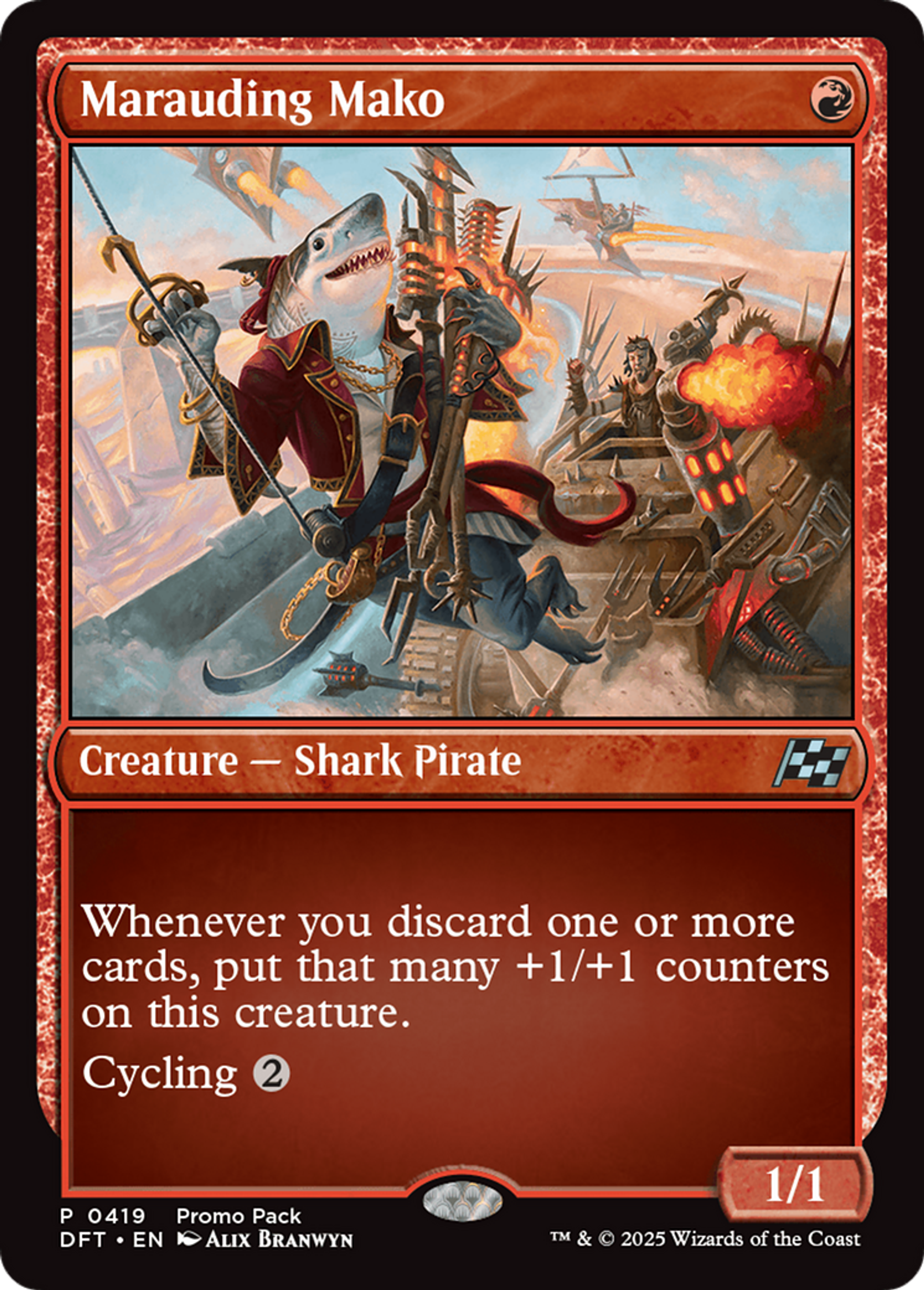 Marauding Mako — Aetherdrift — Magic: The Gathering