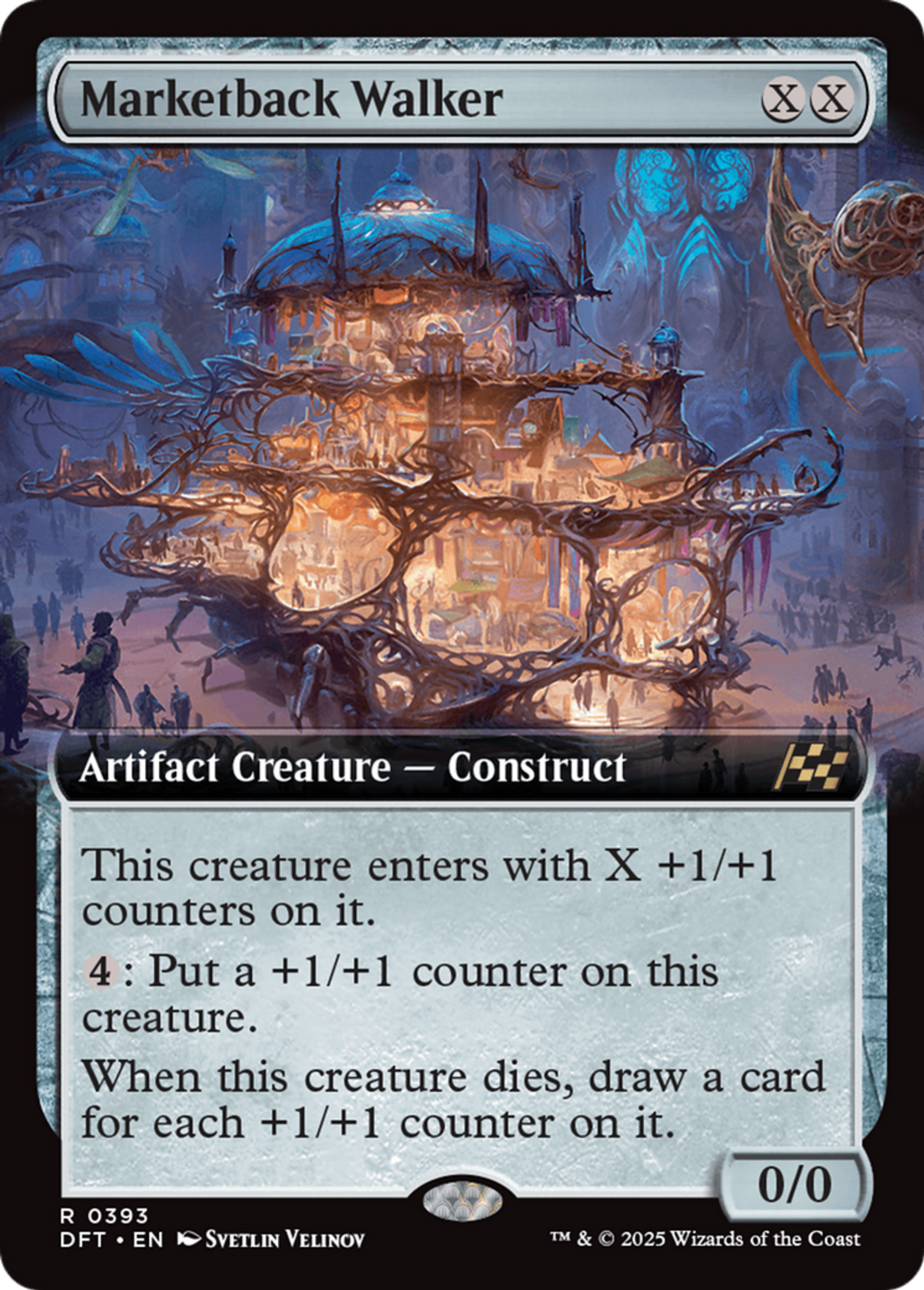 Marketback Walker — Aetherdrift — Magic: The Gathering