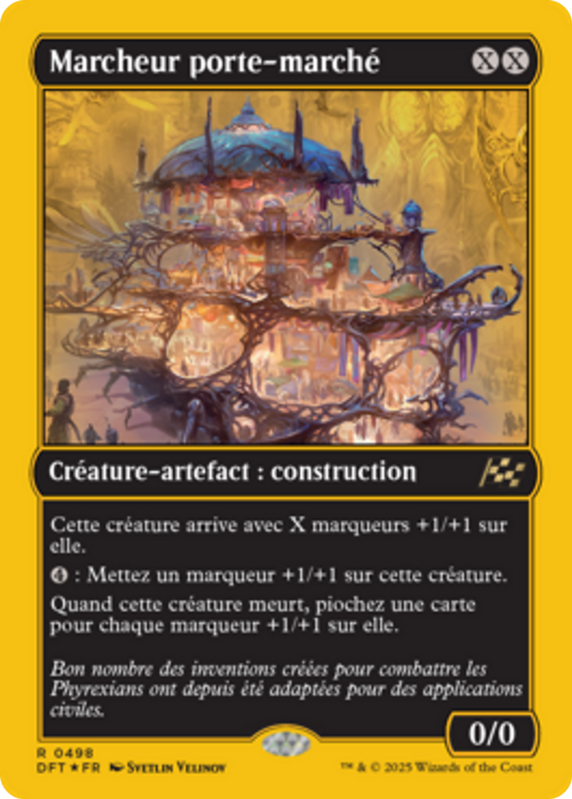 Marcheur porte-marché — Aetherdrift — Magic: The Gathering