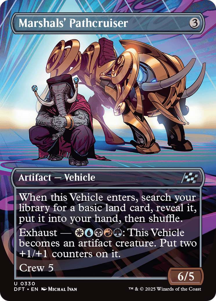 Marshals' Pathcruiser — Aetherdrift — Magic: The Gathering