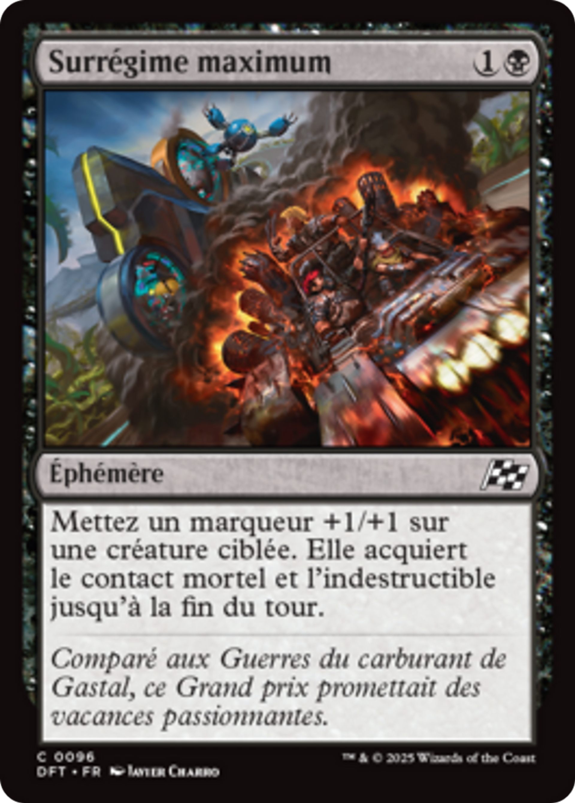 Surrégime maximum — Aetherdrift — Magic: The Gathering