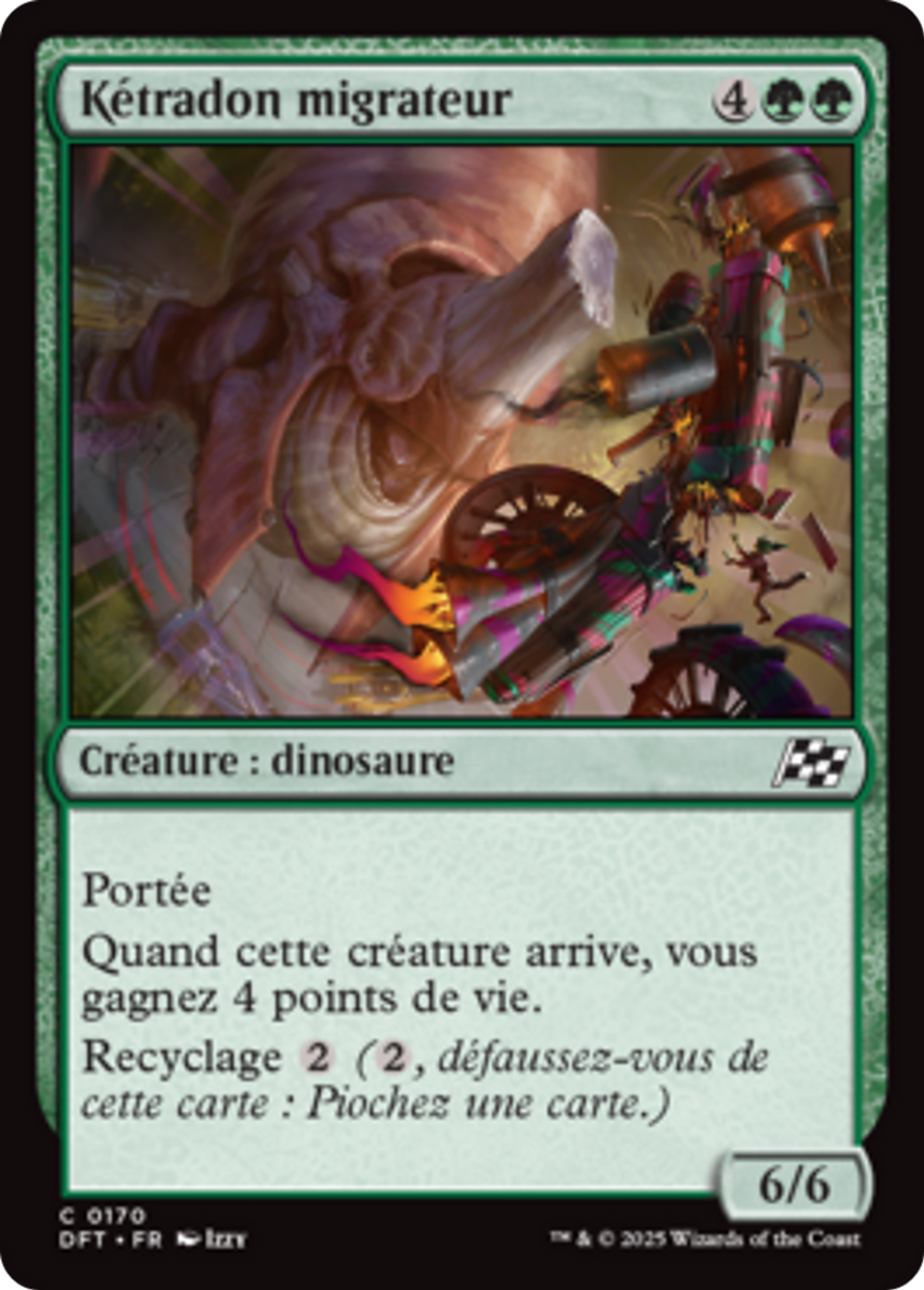 Kétradon migrateur — Aetherdrift — Magic: The Gathering