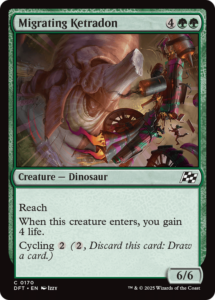 Migrating Ketradon — Aetherdrift — Magic: The Gathering