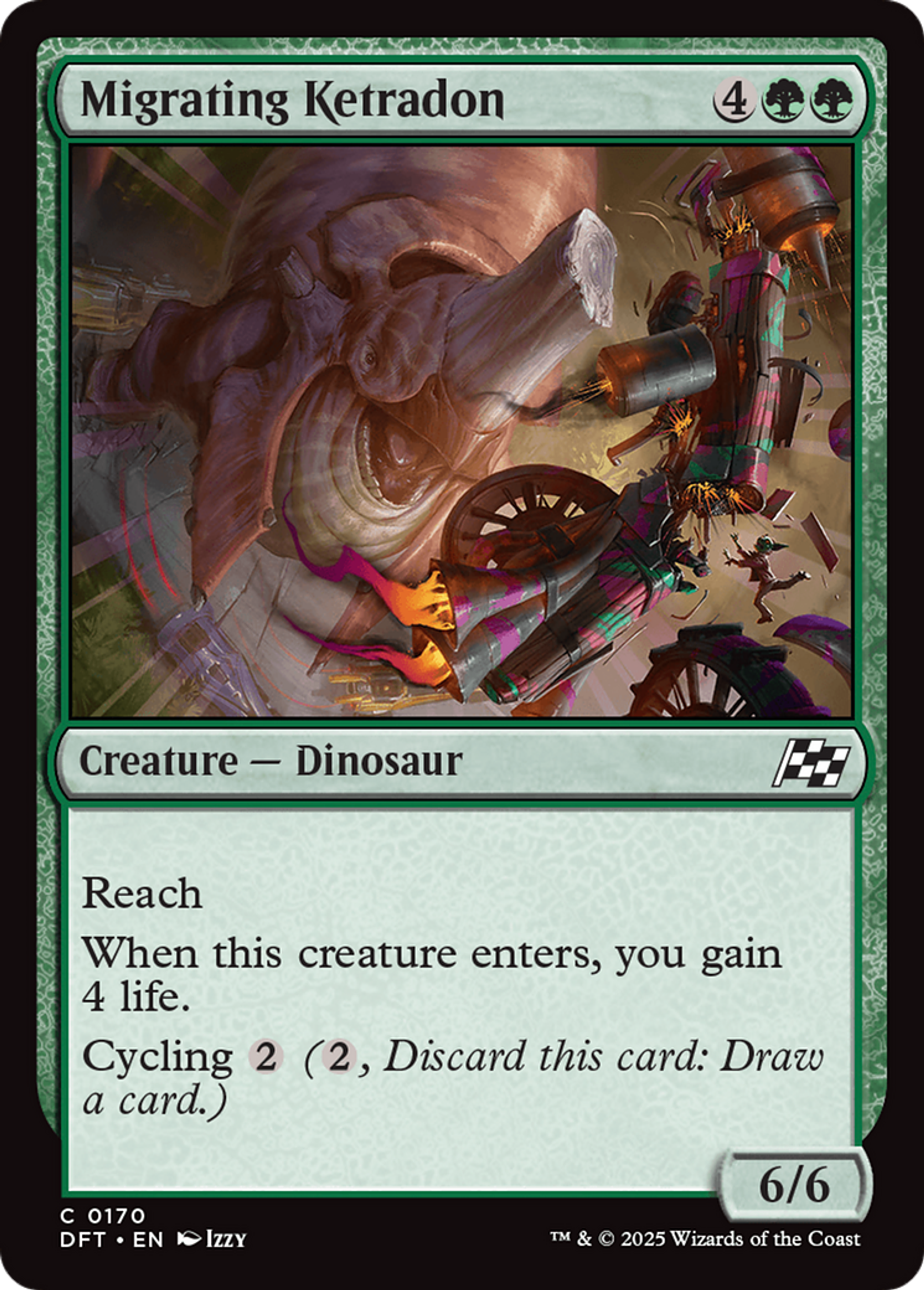 Migrating Ketradon — Aetherdrift — Magic: The Gathering
