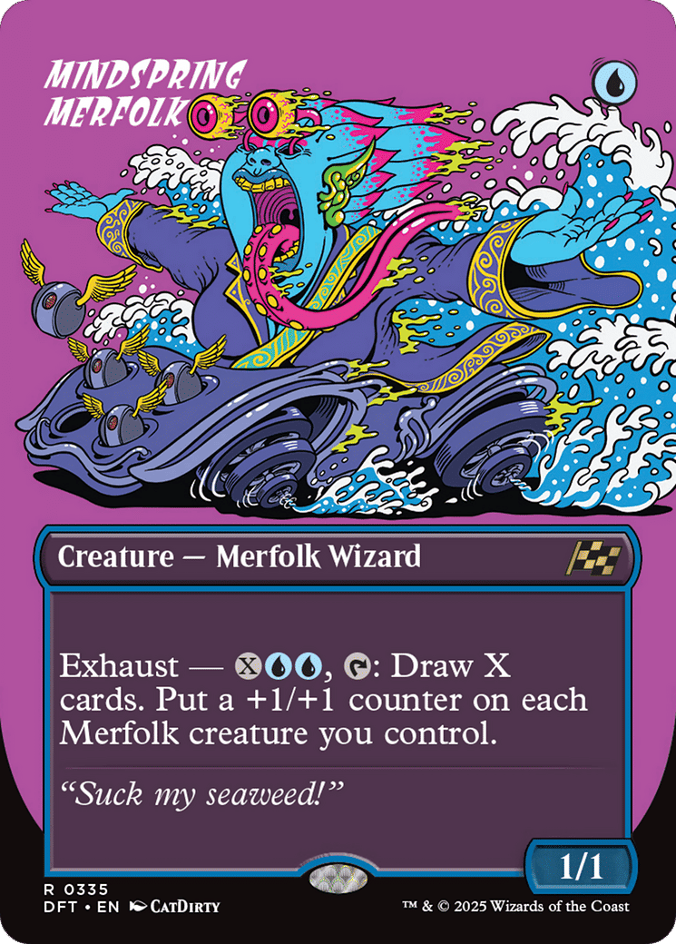 Mindspring Merfolk — Aetherdrift — Magic: The Gathering