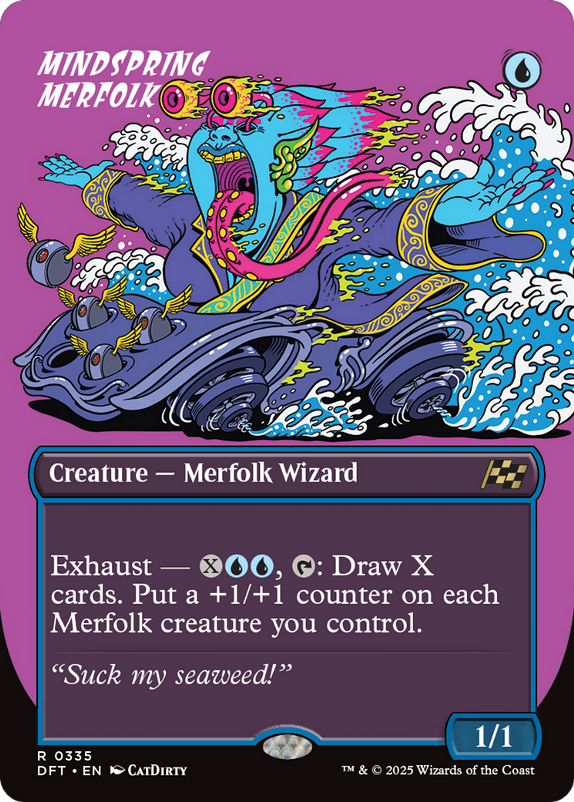Mindspring Merfolk — Aetherdrift — Magic: The Gathering
