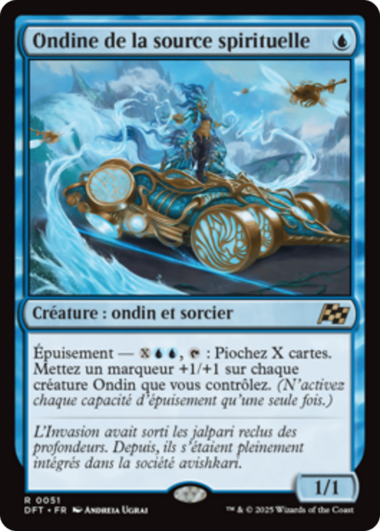Ondine de la source spirituelle — Aetherdrift — Magic: The Gathering