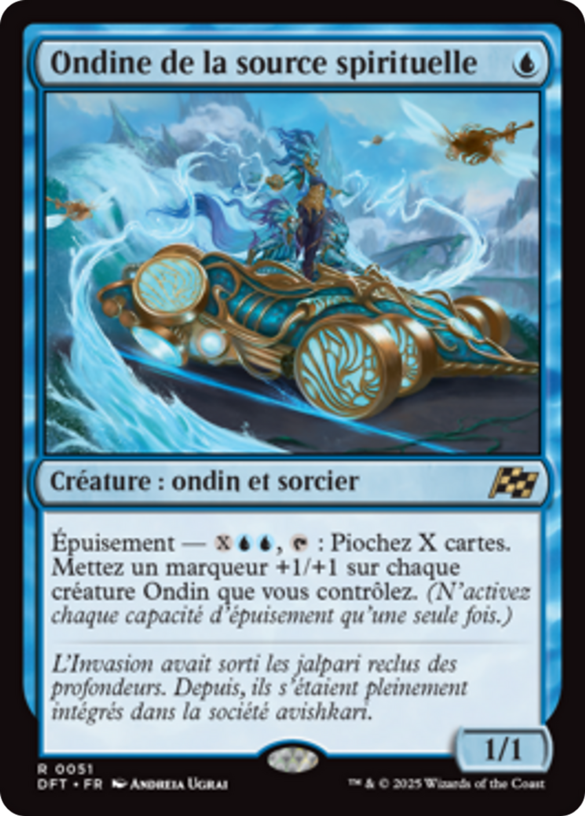 Ondine de la source spirituelle — Aetherdrift — Magic: The Gathering