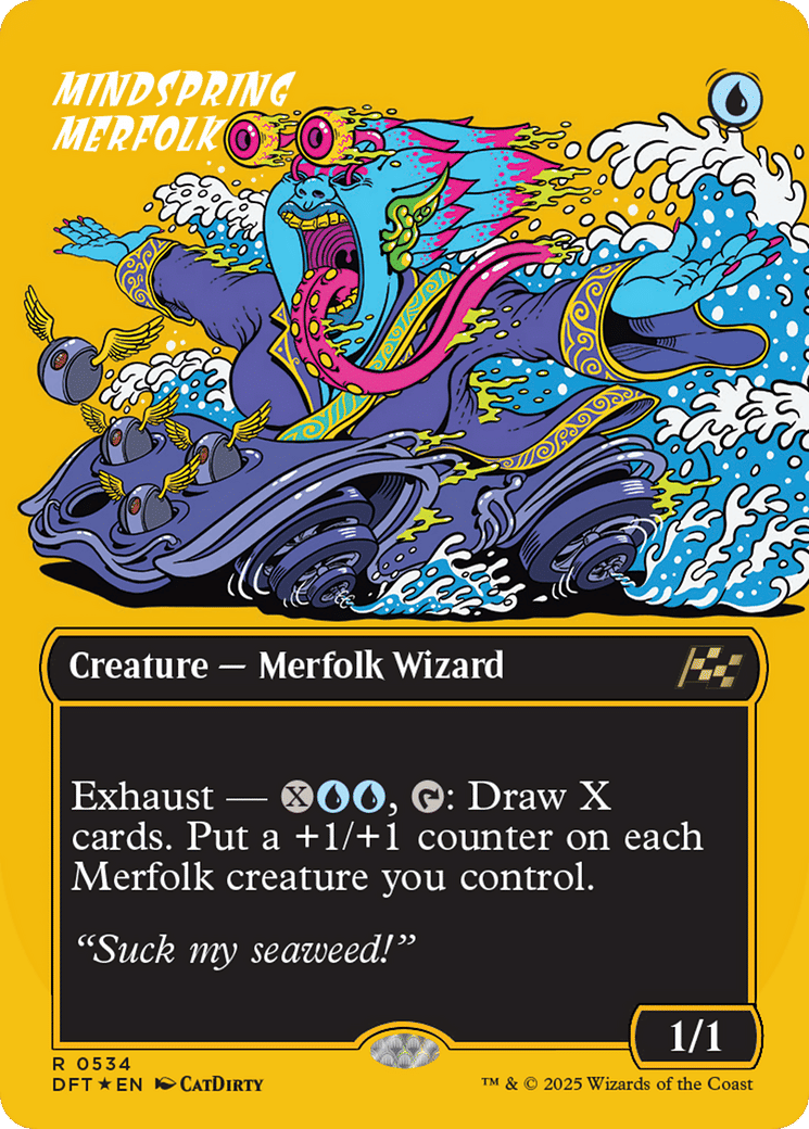 Mindspring Merfolk — Aetherdrift — Magic: The Gathering