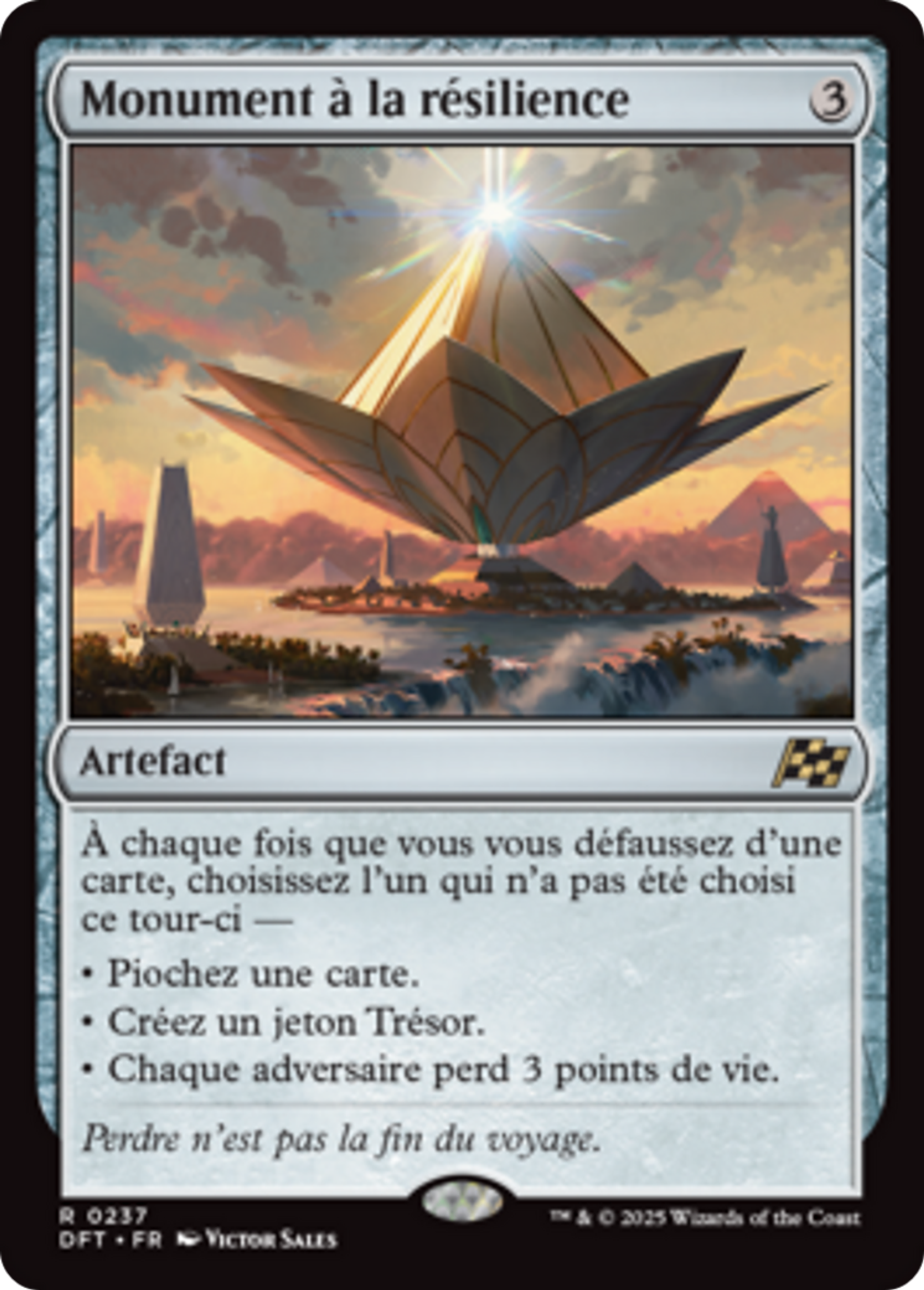 Monument à la résilience — Aetherdrift — Magic: The Gathering