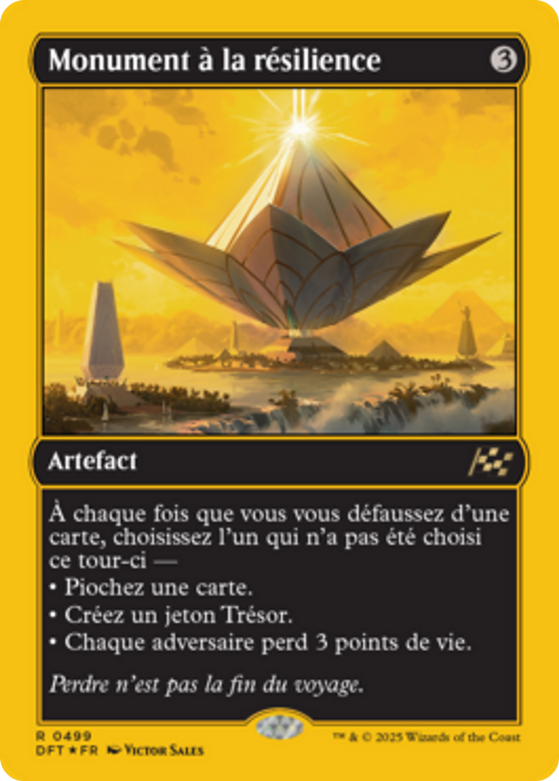 Monument à la résilience — Aetherdrift — Magic: The Gathering