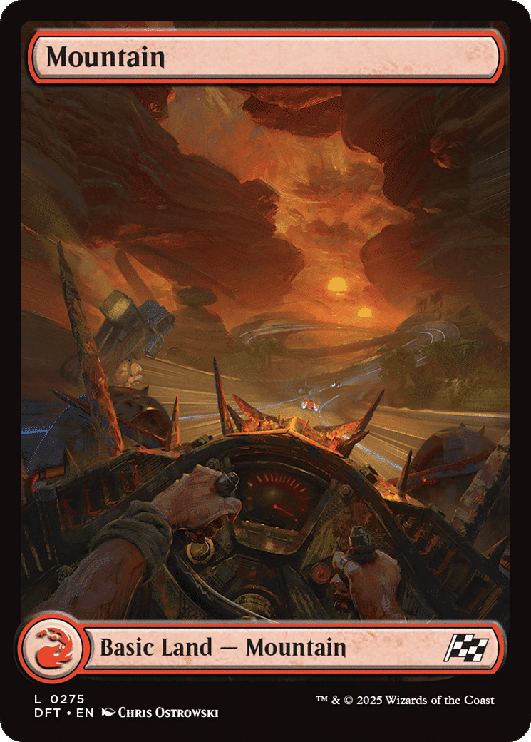 Mountain — Aetherdrift — Magic: The Gathering