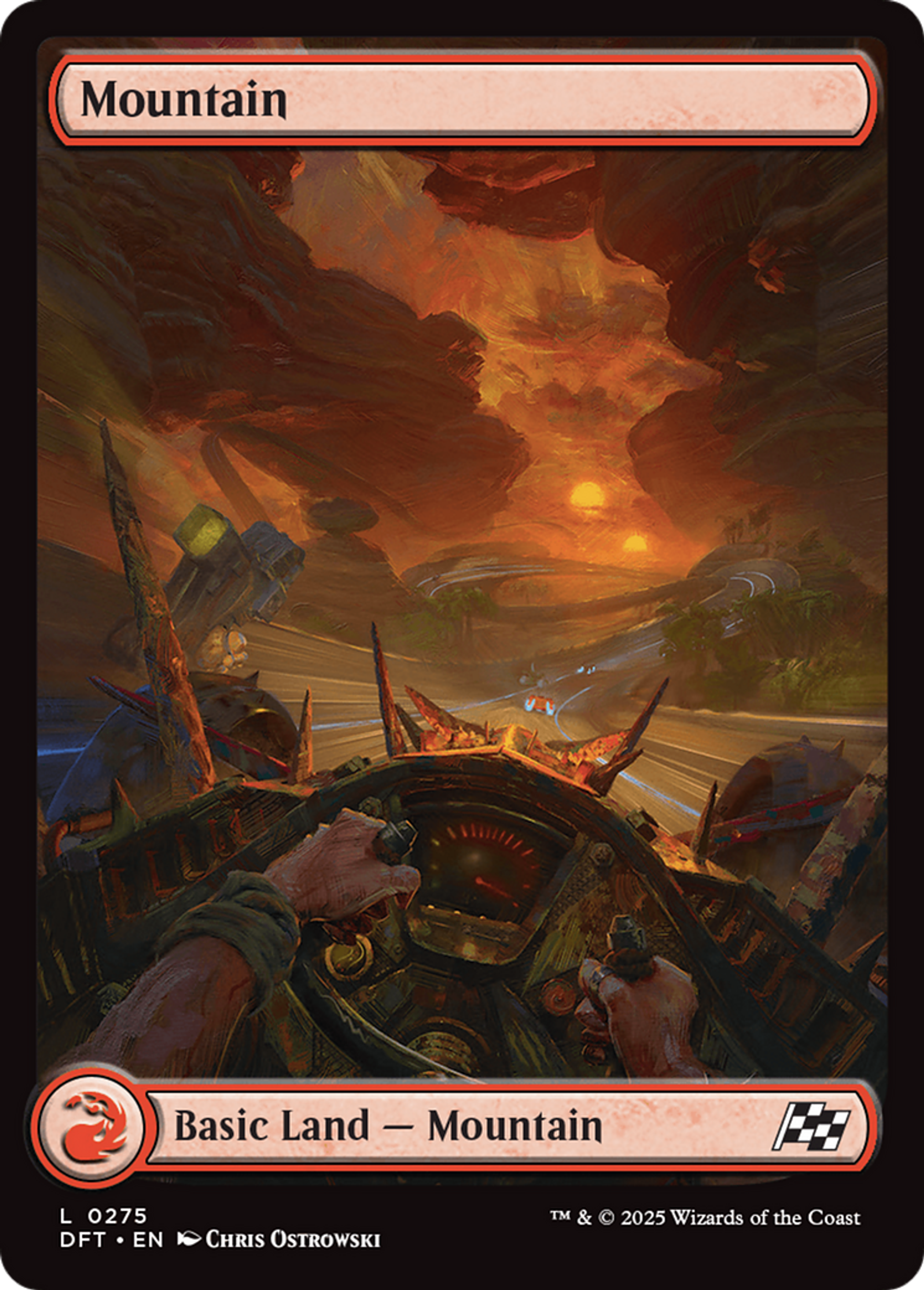 Mountain — Aetherdrift — Magic: The Gathering