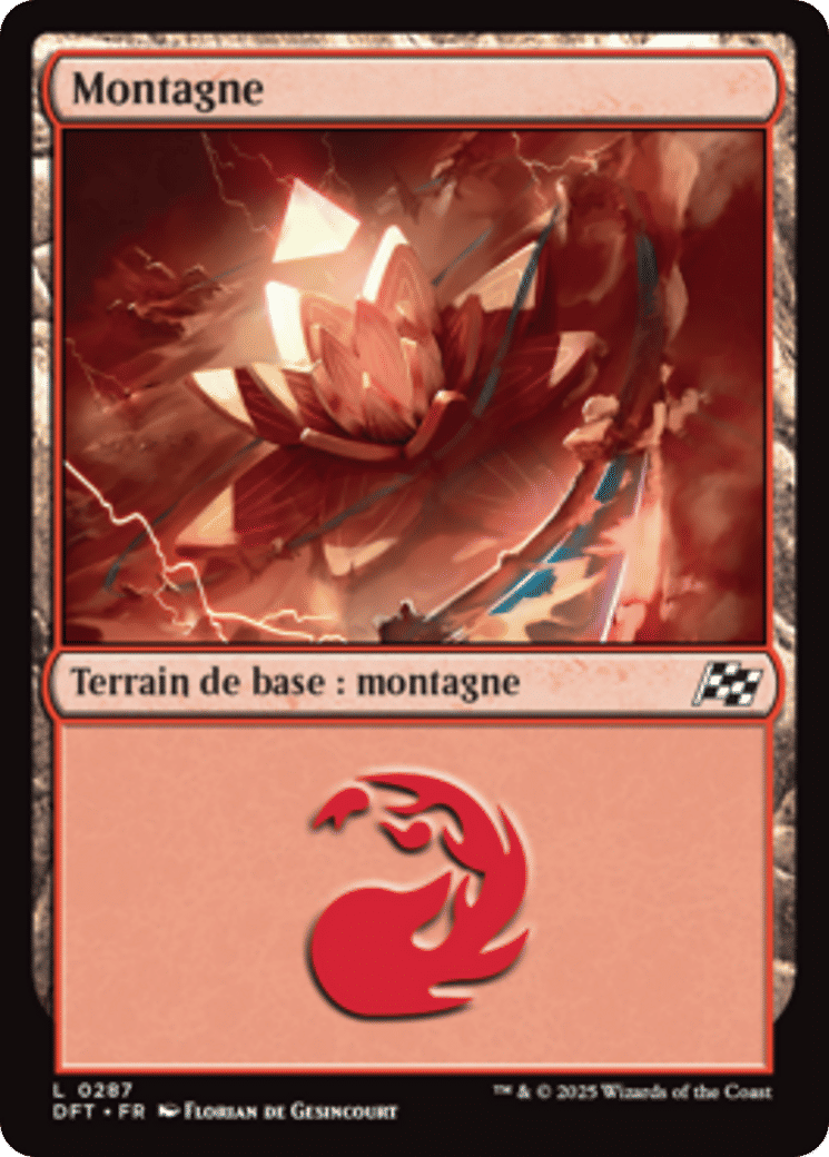 Montagne — Aetherdrift — Magic: The Gathering