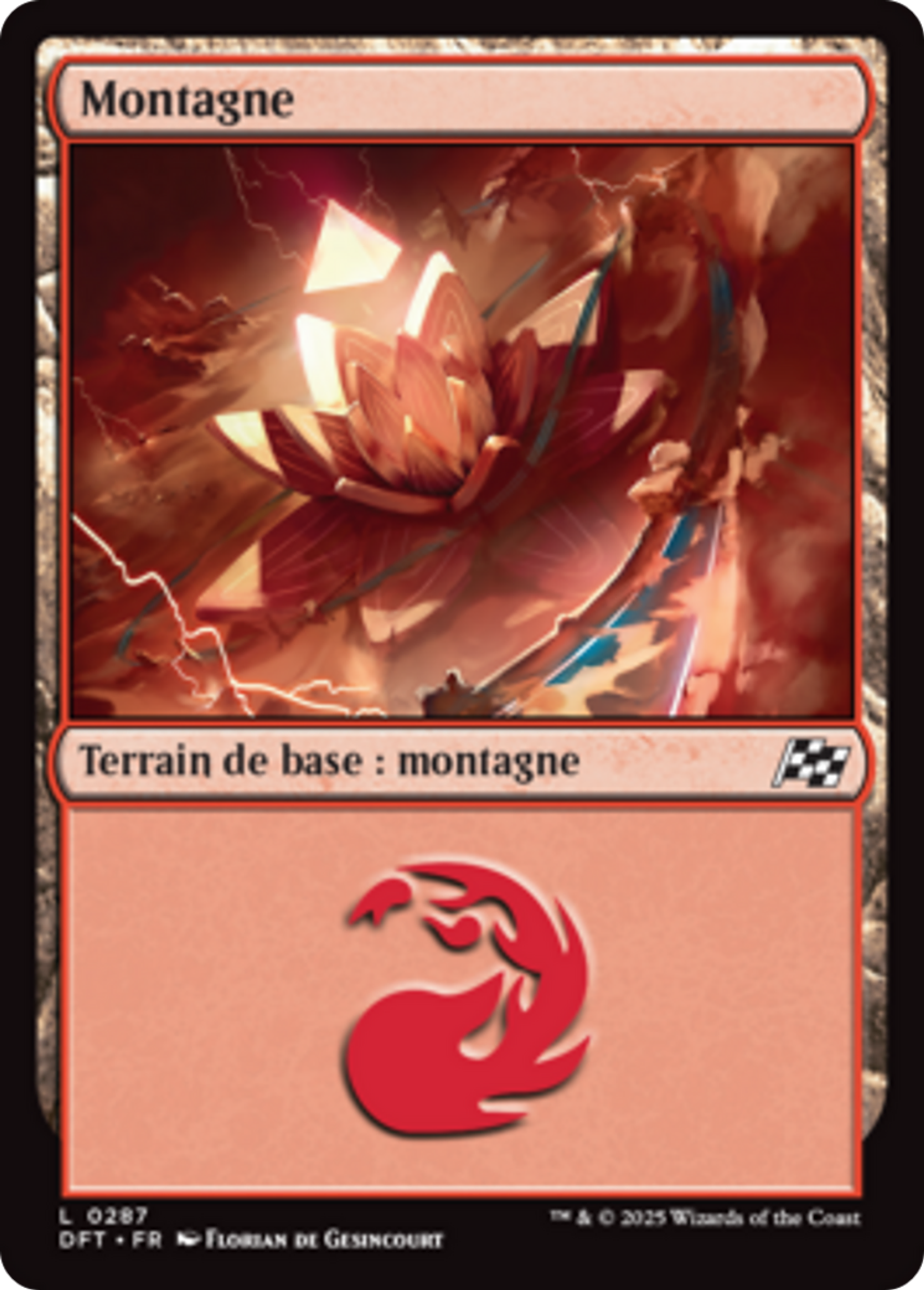 Montagne — Aetherdrift — Magic: The Gathering