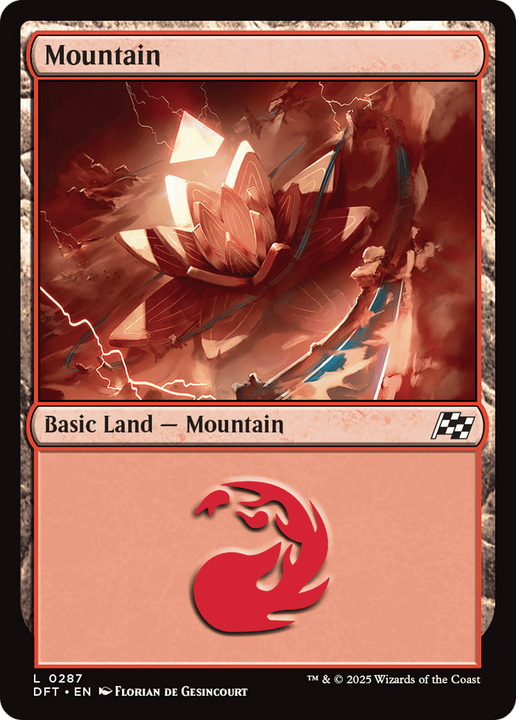 Mountain — Aetherdrift — Magic: The Gathering